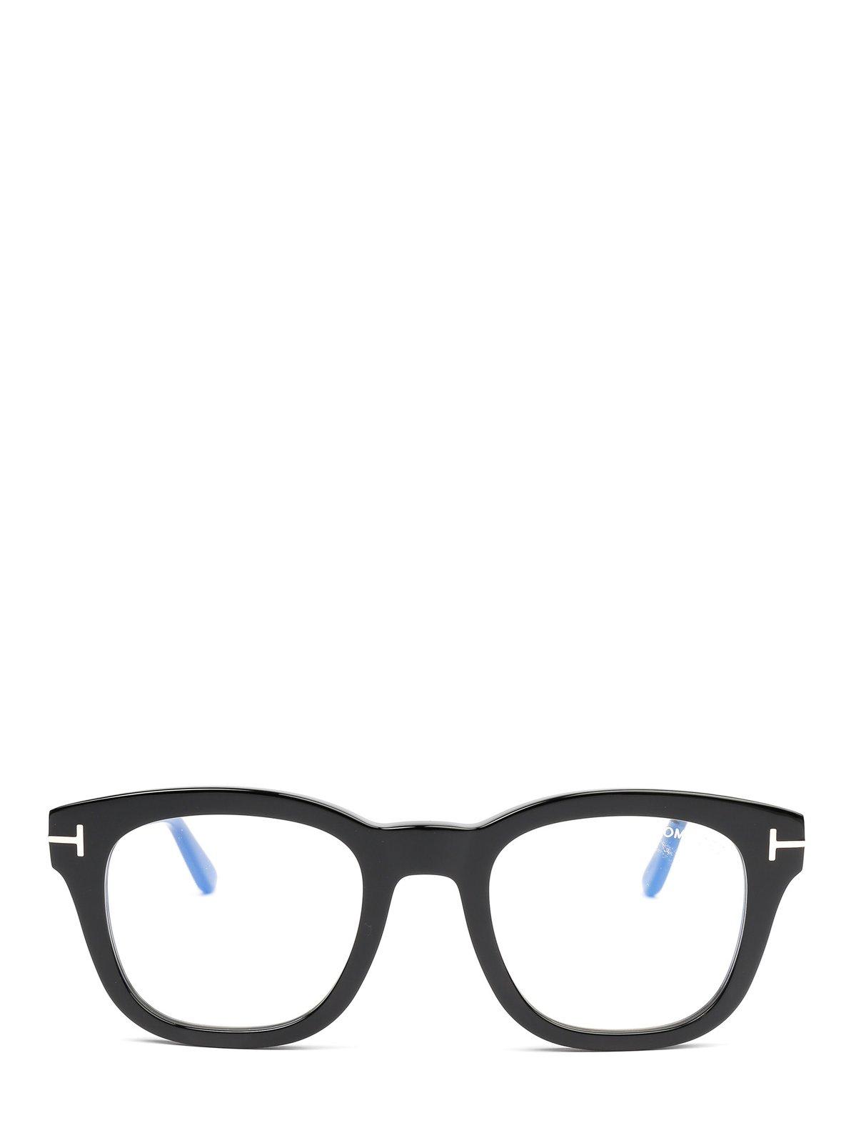 Tom Ford Avana Scura Acetate Glasses In 50001 - Nero Lucido