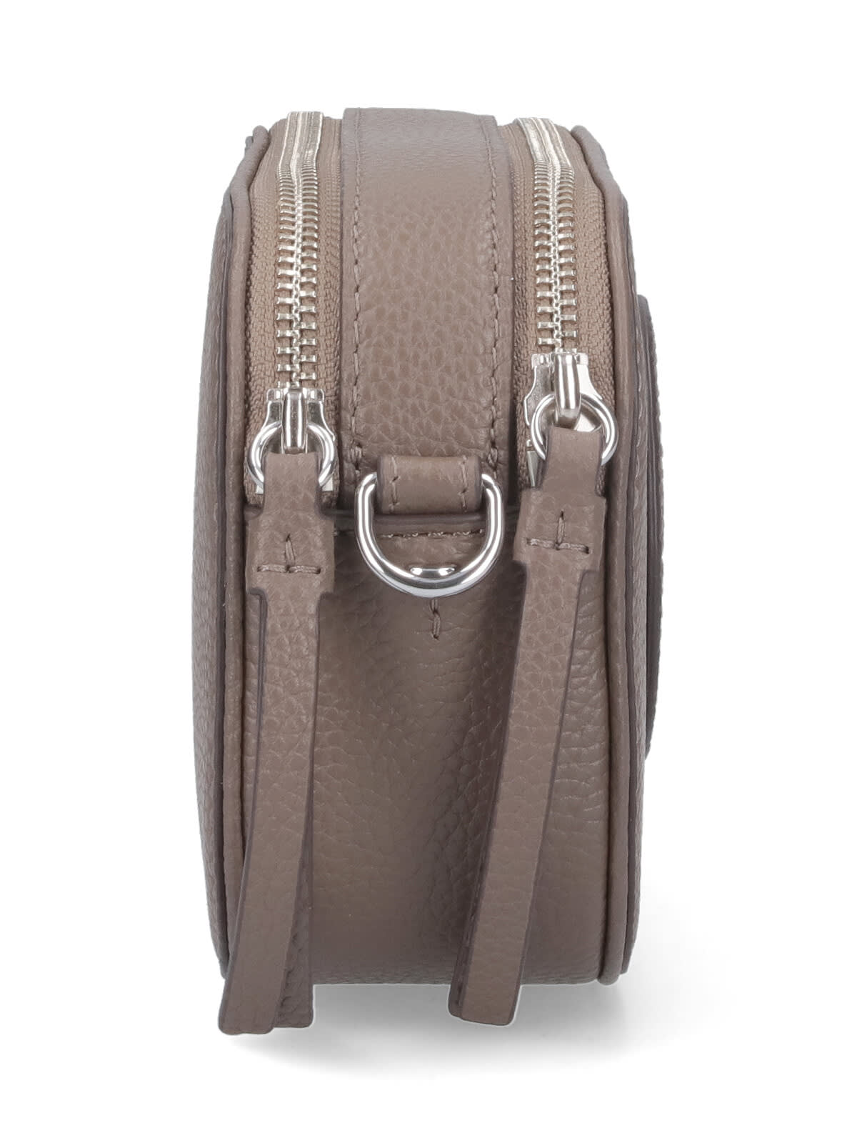 Tory Burch Miller Mini Shoulder Bag In Brown Leather In Brown