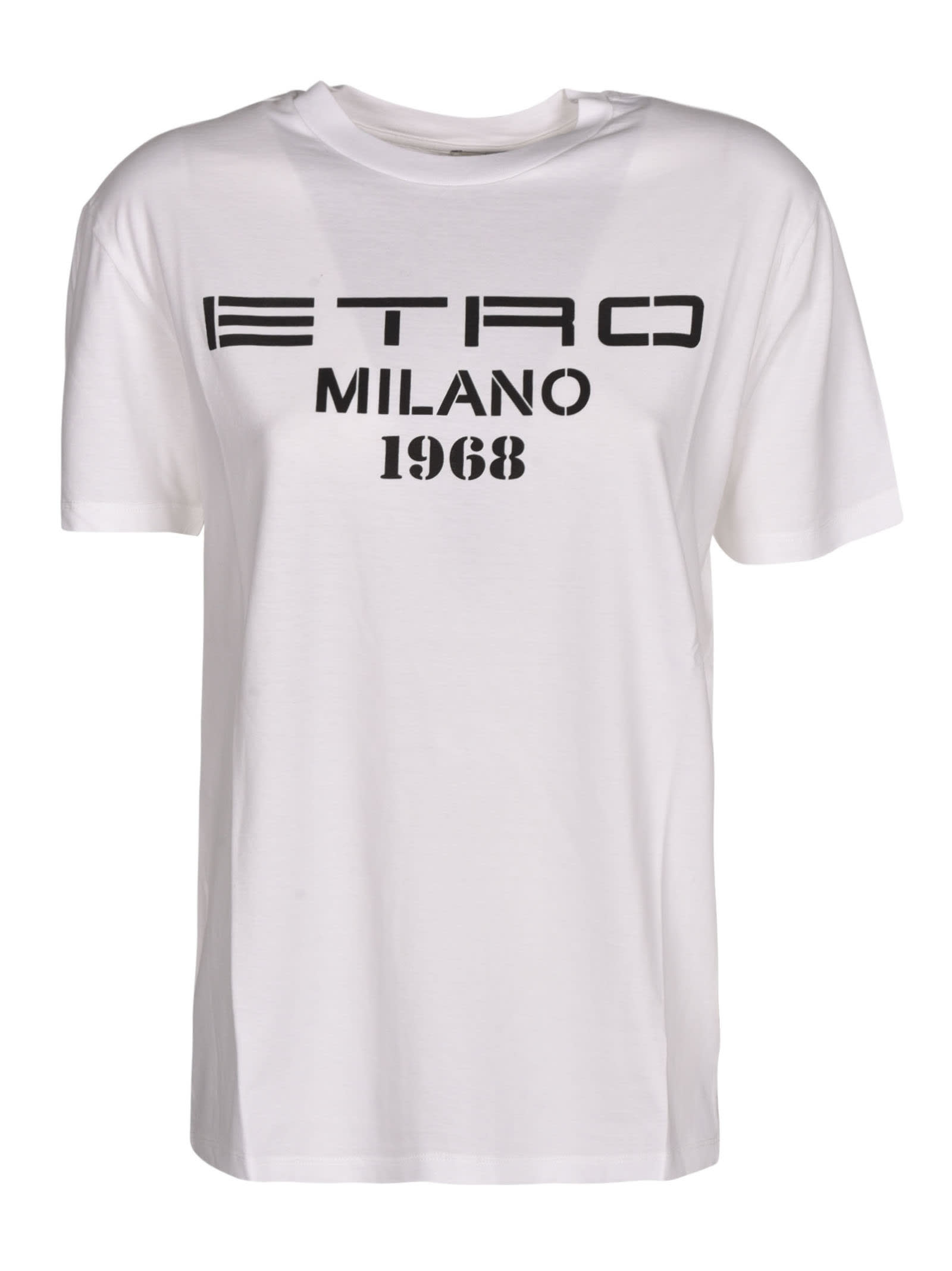 Etro Milano 1968 Logo T-shirt