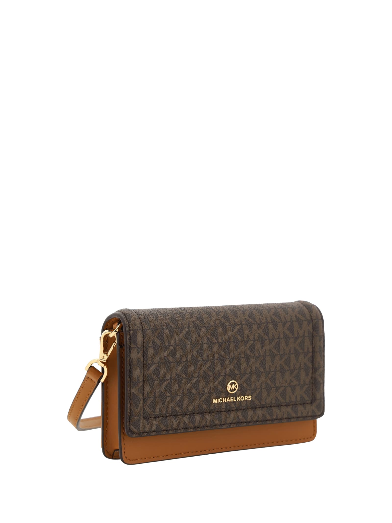 Michael Kors Jet Set Charm Shoulder Bag In Brown