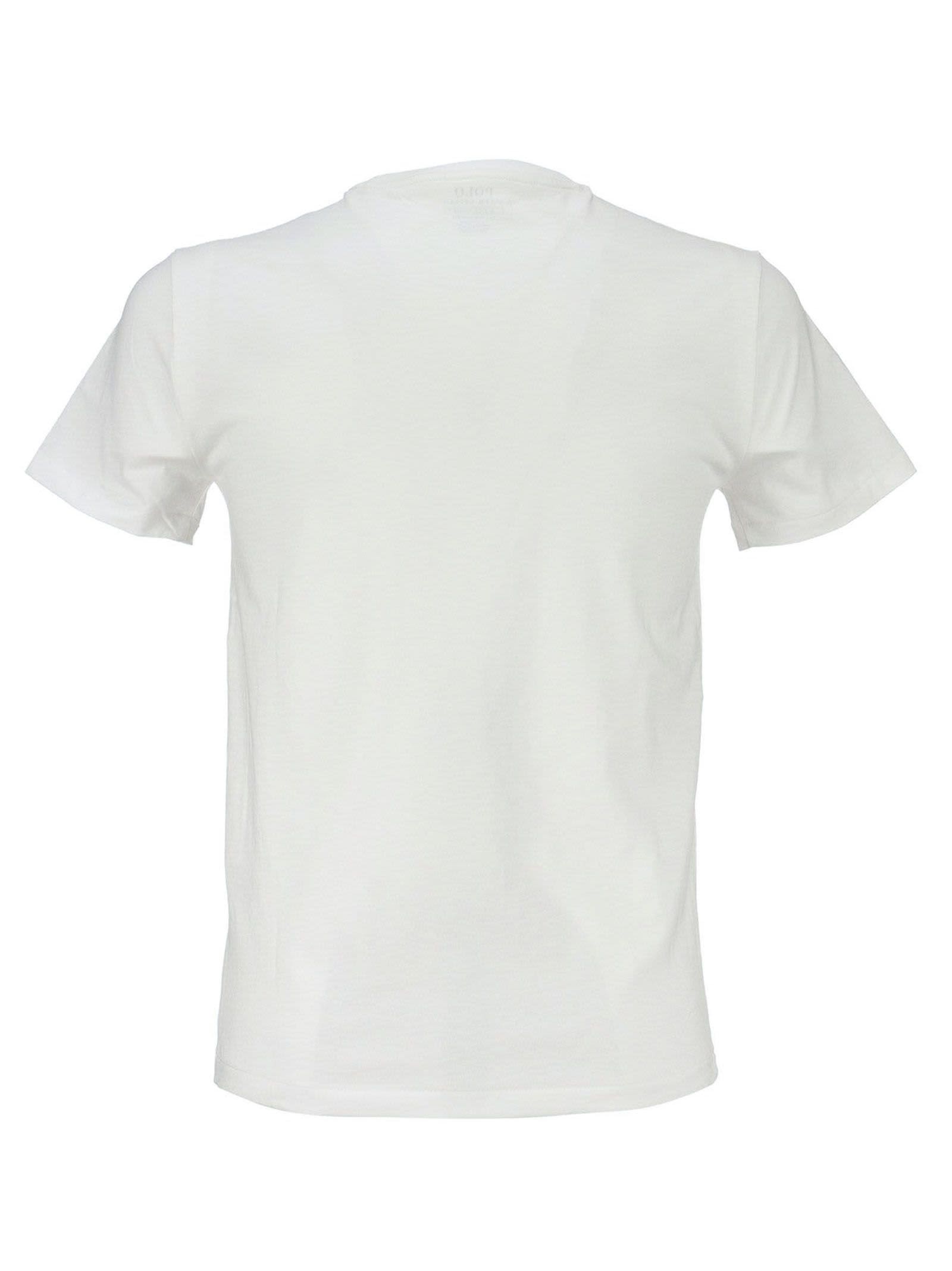 Polo Ralph Lauren Classic Logo T-shirt In White