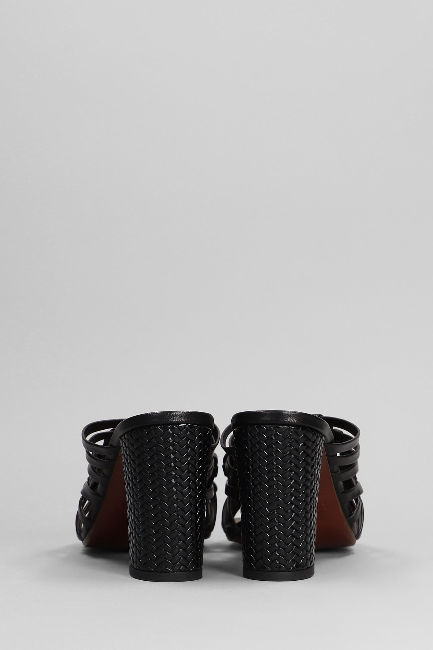 Shop Chie Mihara Beijing Slipper-mule In Black Leather