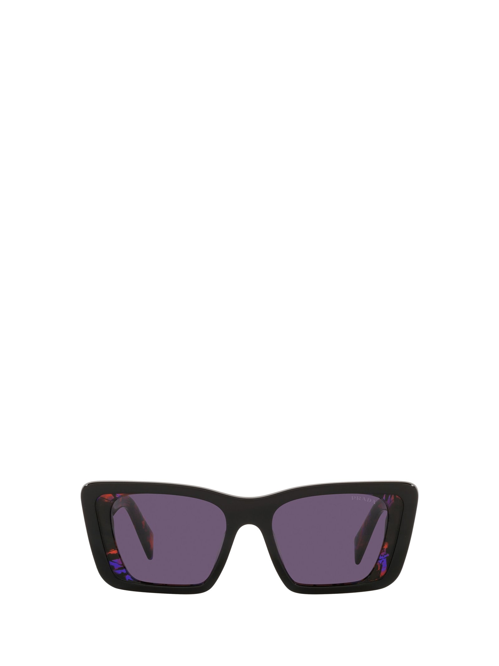 Prada Eyewear Pr 08ys Black / Havana Abstract Sunglasses