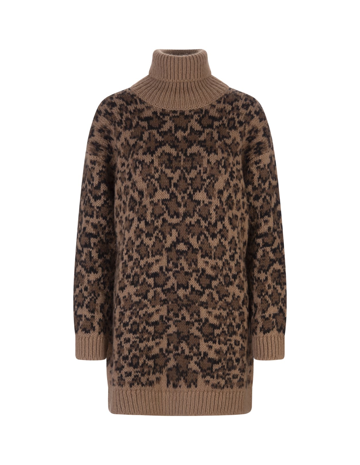 RED Valentino Turtleneck Sweater With Leo Star Motif
