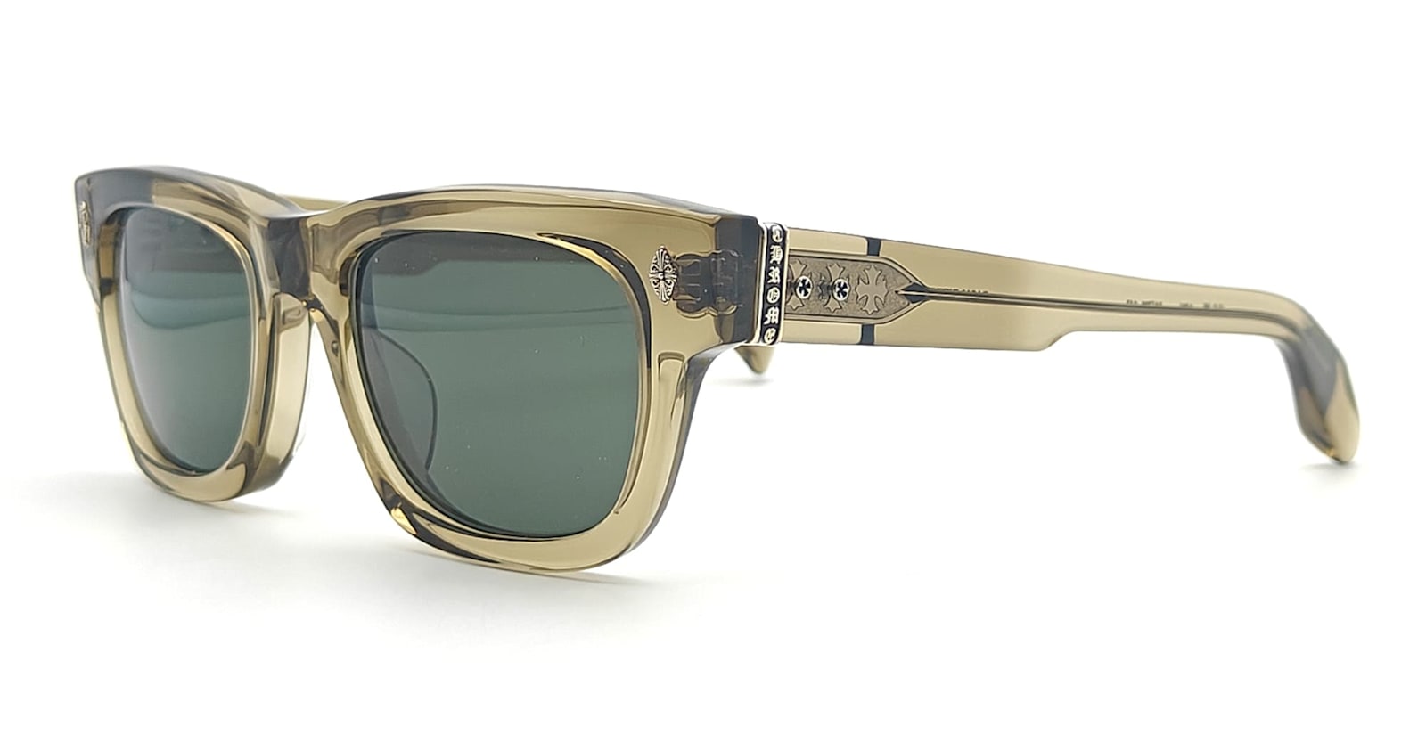 Chrome Hearts Dick Fitzener - Army Sunglasses In Green