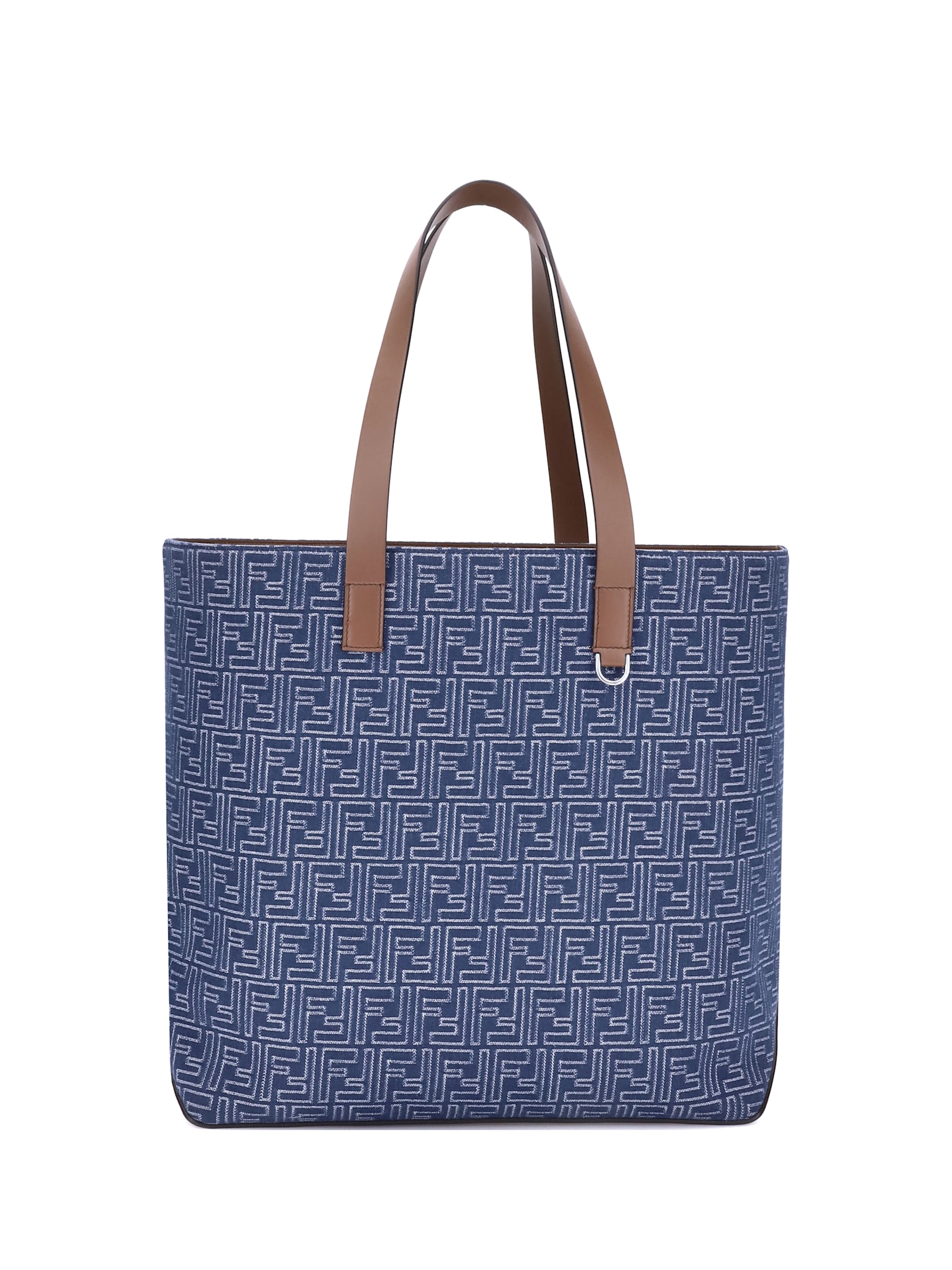 Embroderied Denim Tote Bag