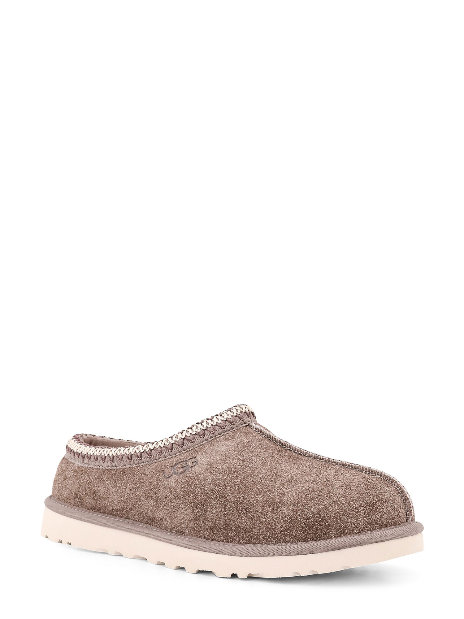 Ugg Tasman Shaggy Suede Sandals In Brown