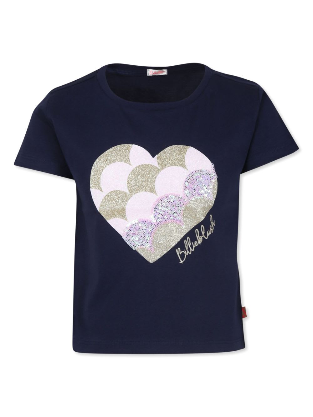 Shop Billieblush T-shirt In T Navy