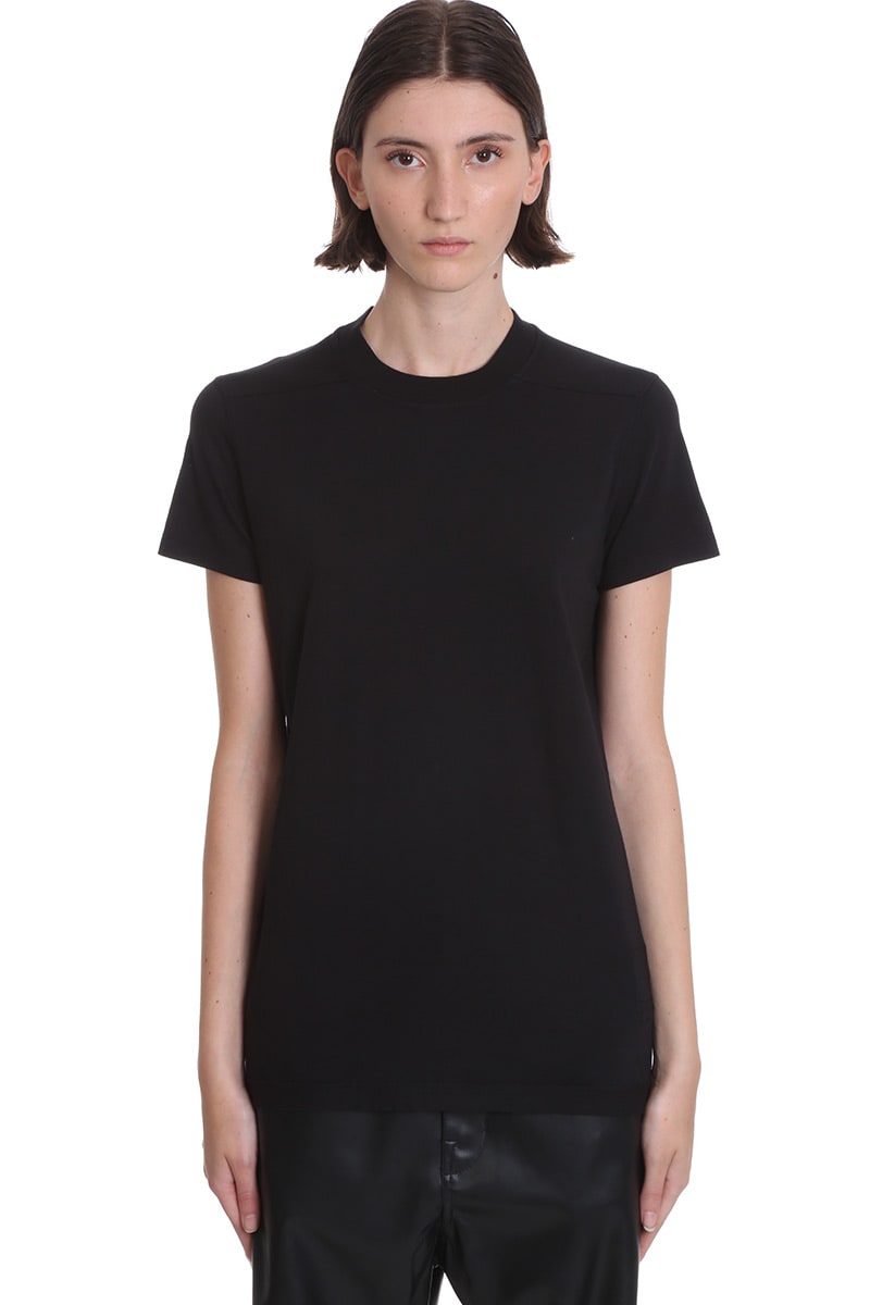 Click to view more detailed imagery on our partner's website Drkshdw Ss Crew Level T-shirt In Black Cotton