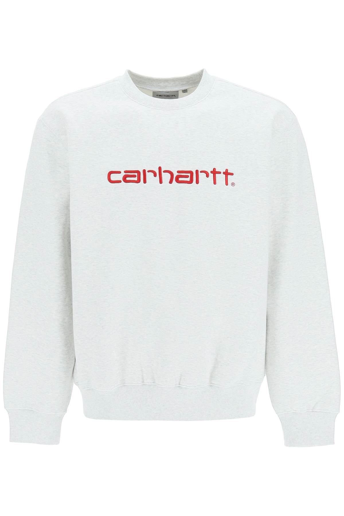 Carhartt Crew-neck Sweatshirt With Logo Embroidery
