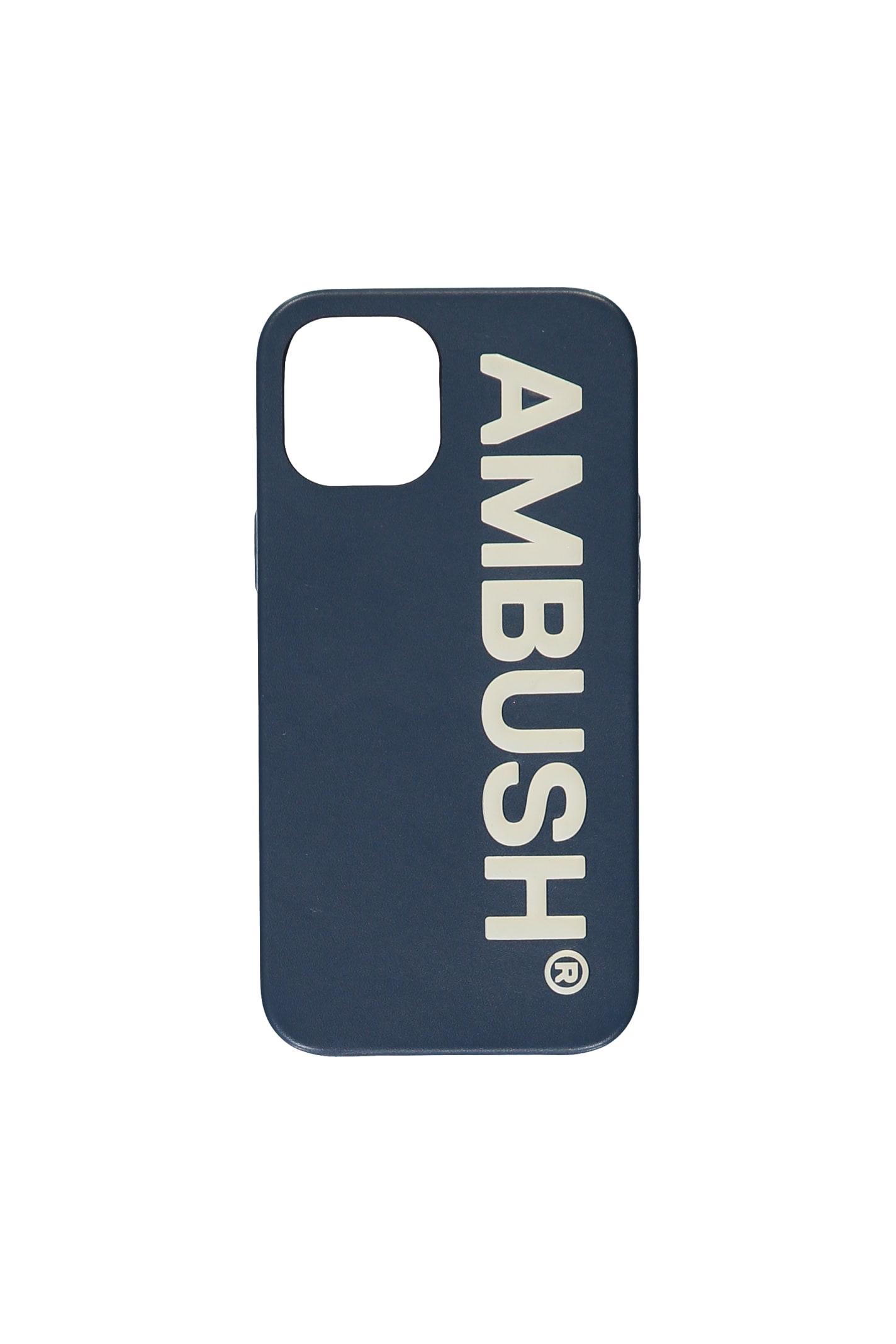 Shop Ambush Logo Detail Iphone 12 Promax Case In Blue