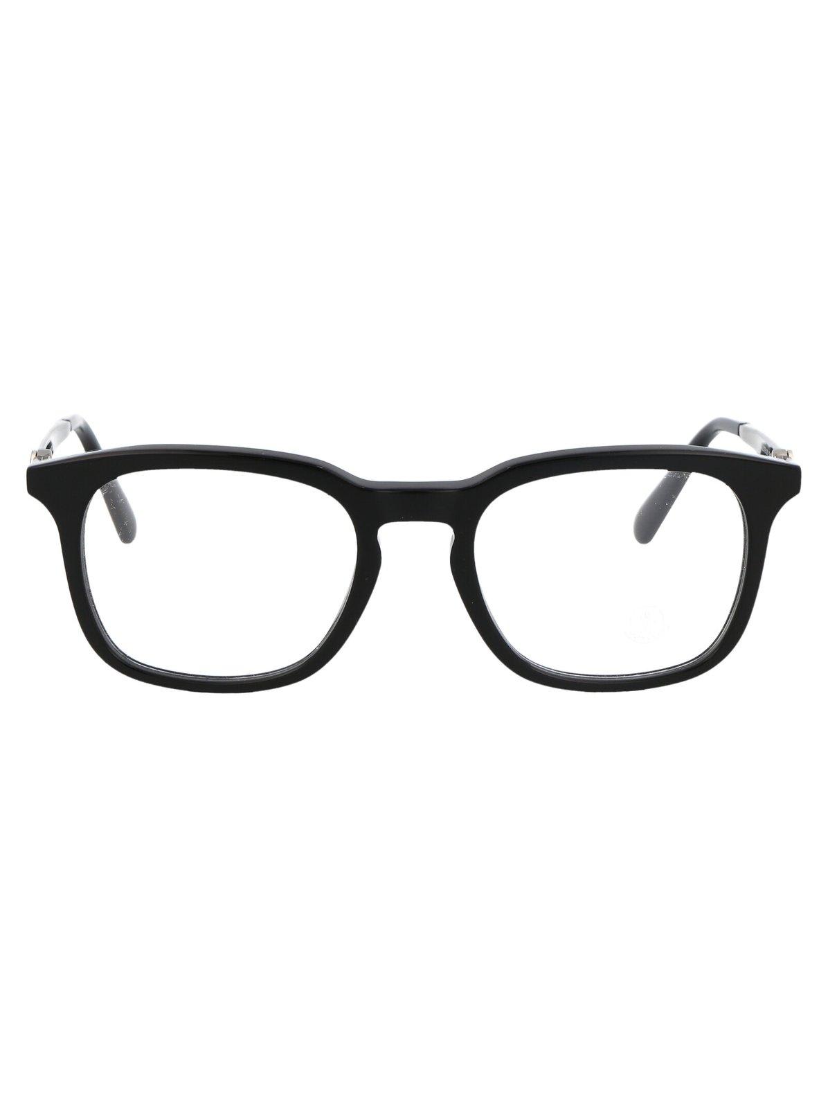 MONCLER SQUARE FRAME GLASSES 