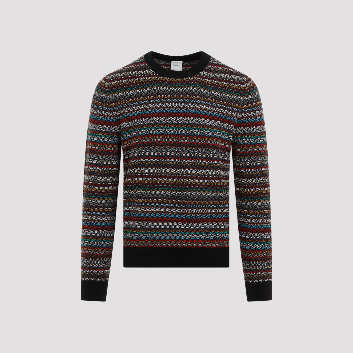 Shop Paul Smith Crew Neck In Multi Coloured