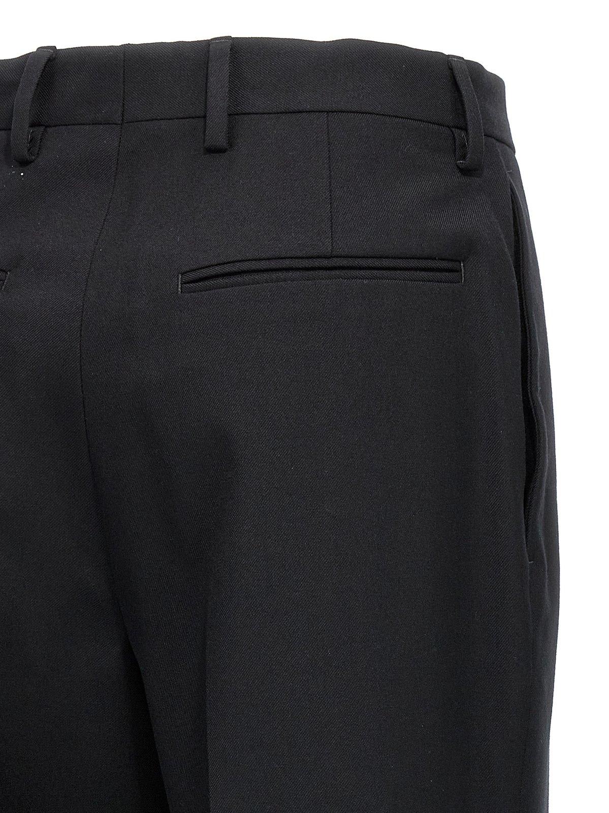 Dries Van Noten 'classic Pleated Straight Leg Trousers'