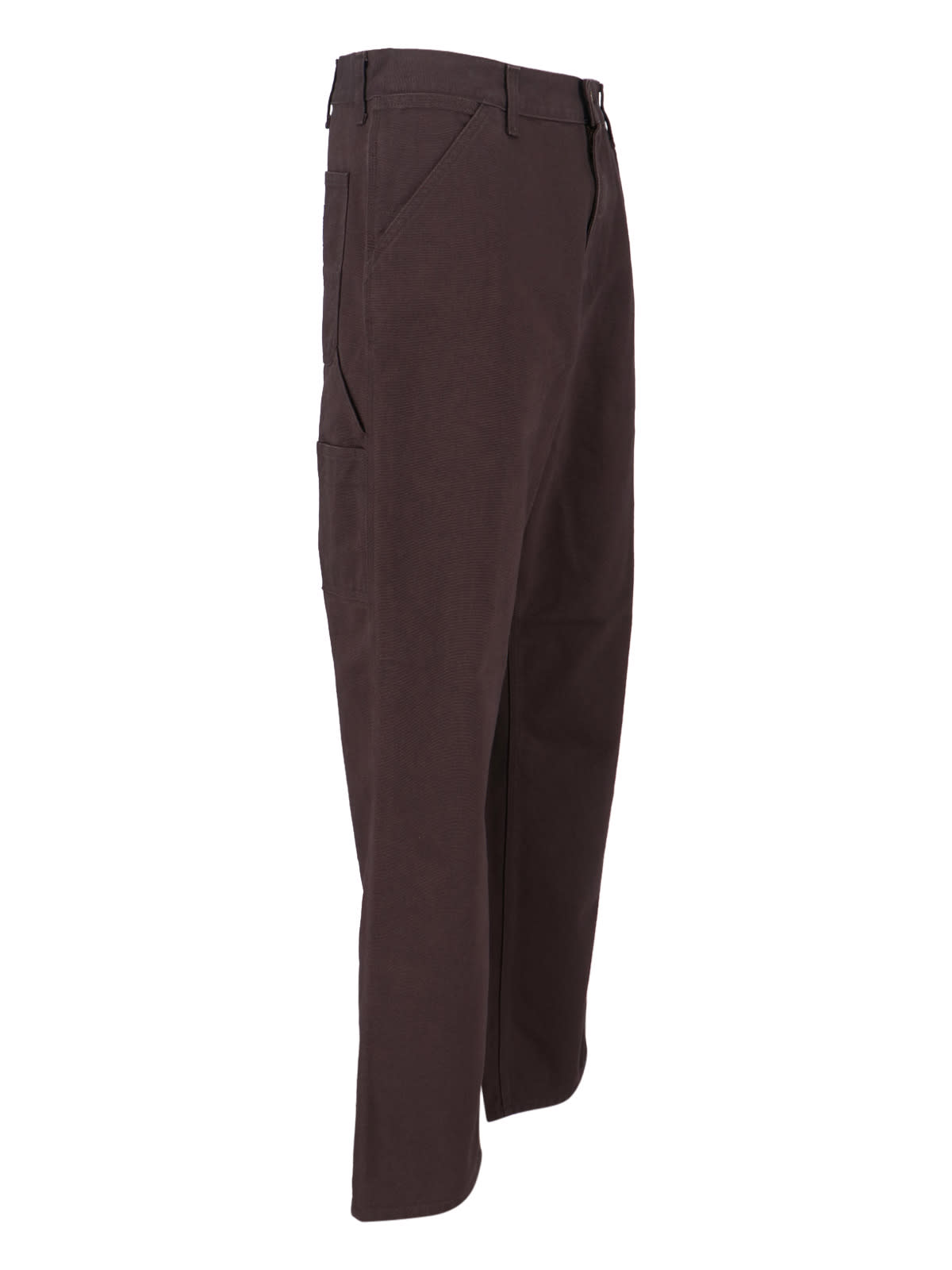 Carhartt Straight-leg Trousers In Brown