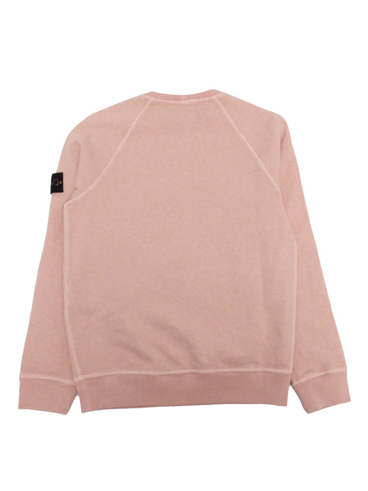 Stone Island Sweatshirt In Pink