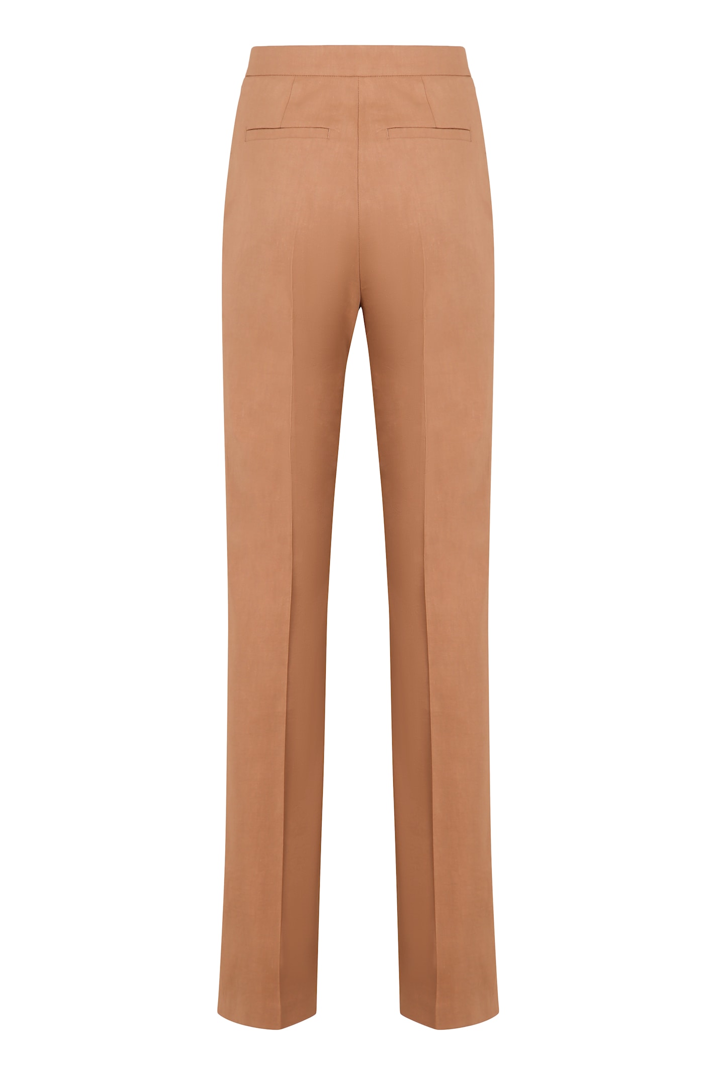 Pinko Pollo Flared Pants In Beige