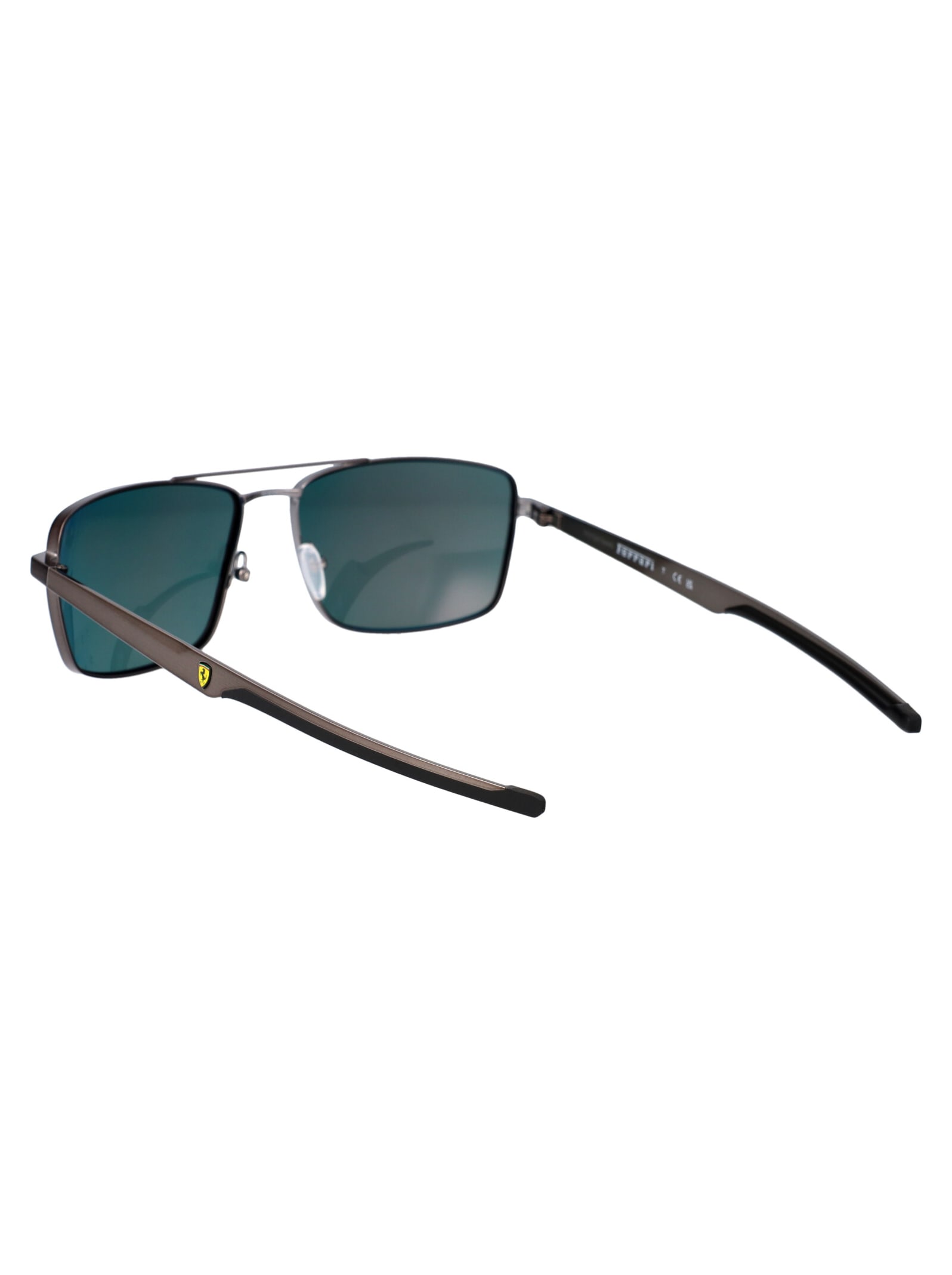 Ferrari 0fz5001 Sunglasses In 109/6q Dark Gunmetal