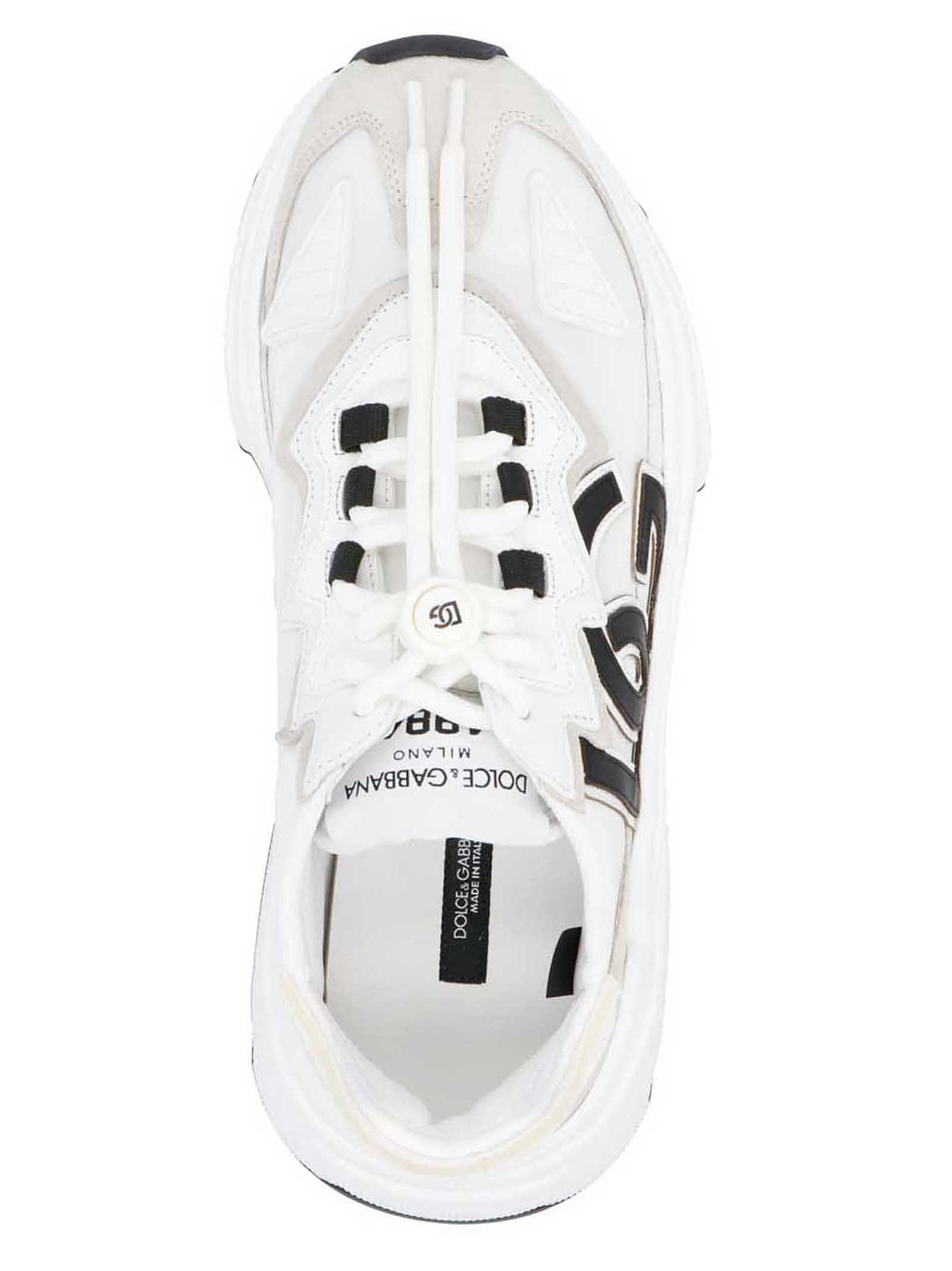 Shop Dolce & Gabbana Daymaster Sneakers In White