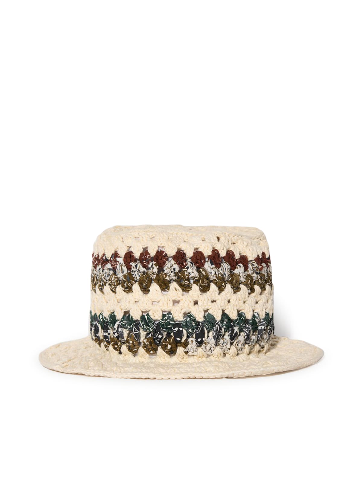 AMIRI Crochet Bandana Bucket Hat