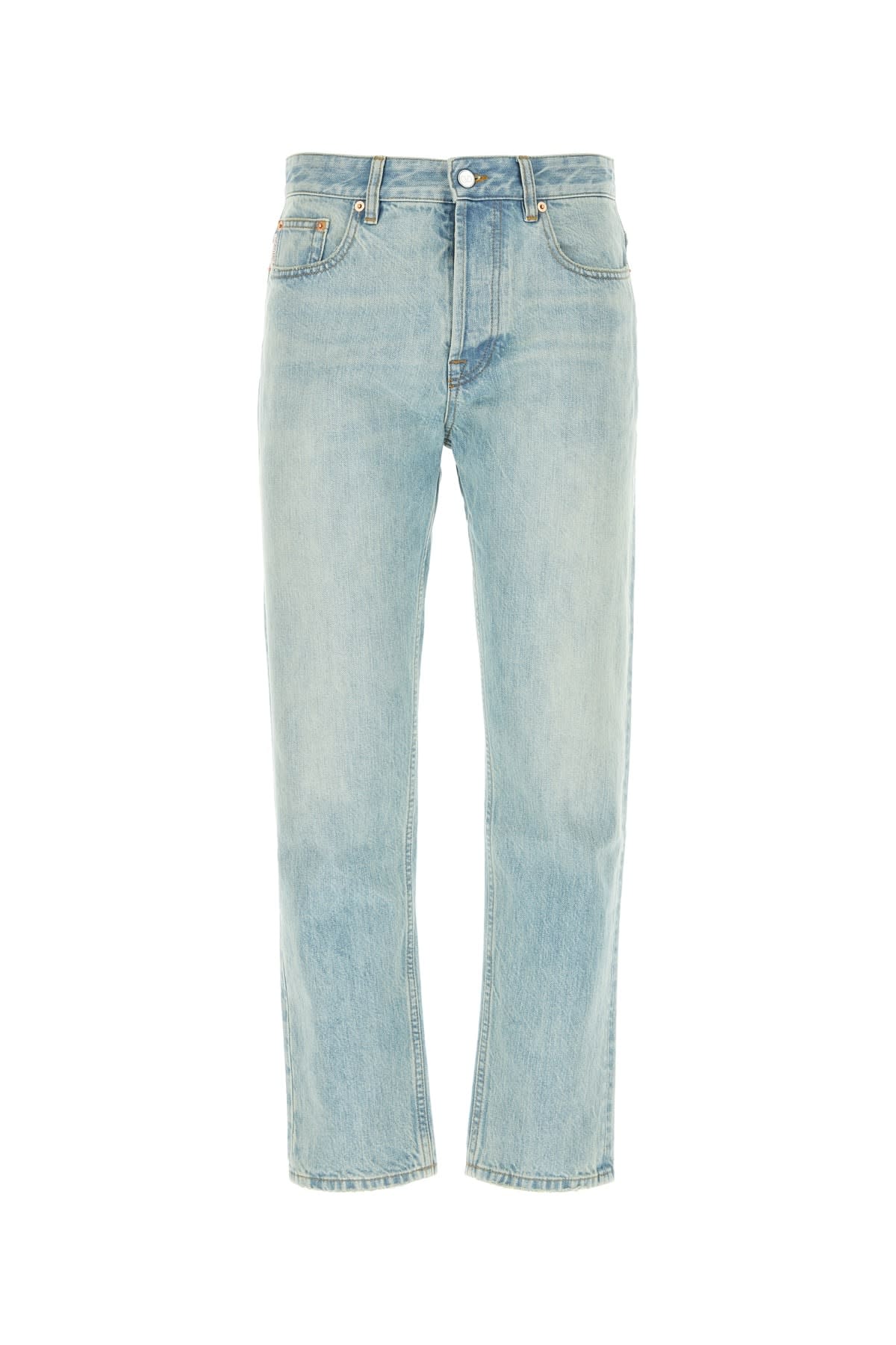 Shop Valentino Jeans In Denimblulavchiaro