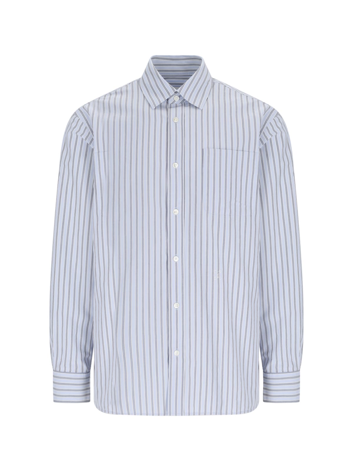Shop Closed Striped Shirt In Light Blue