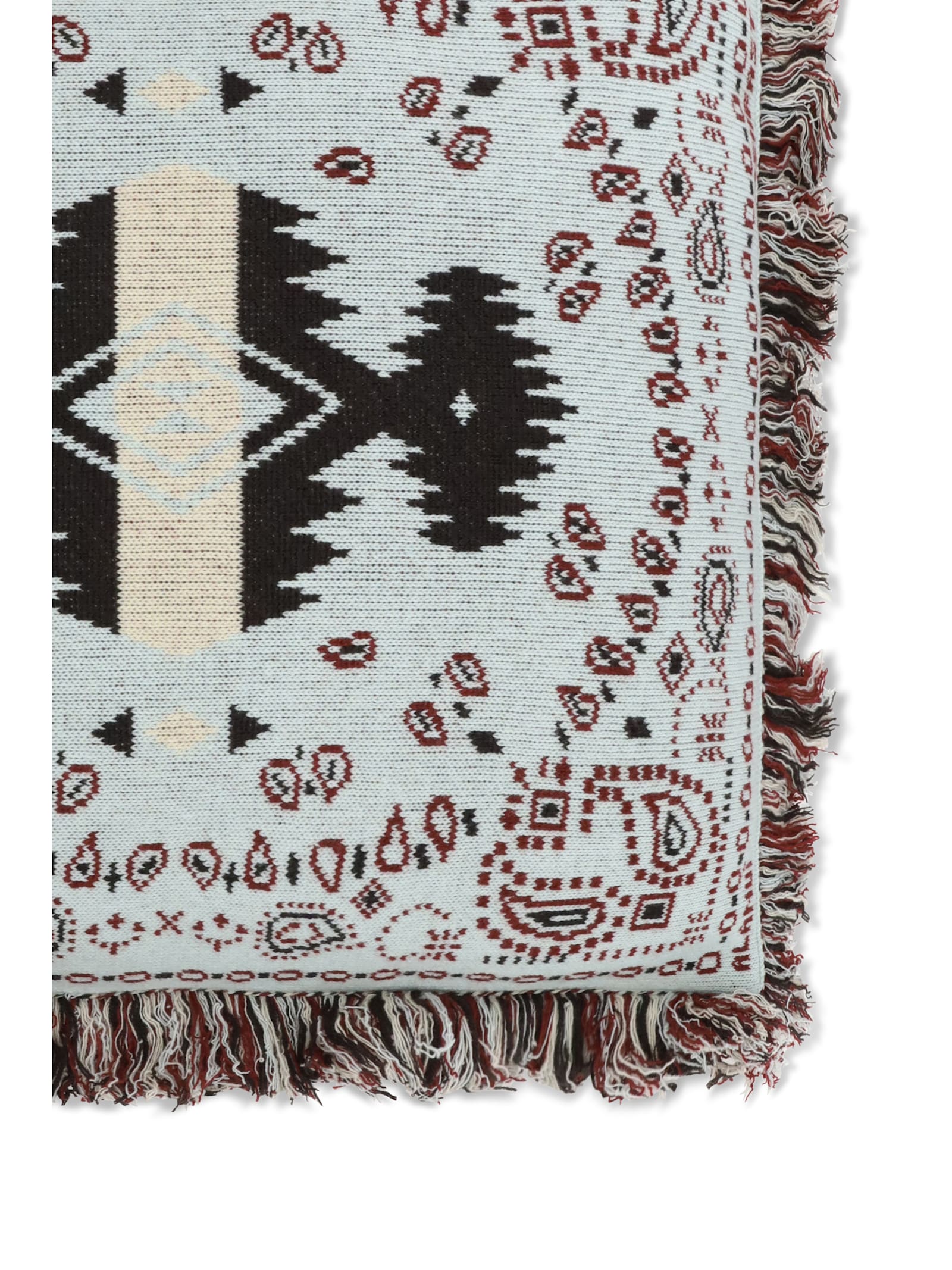 Alanui Jacquard Bandana Pillow In Multi