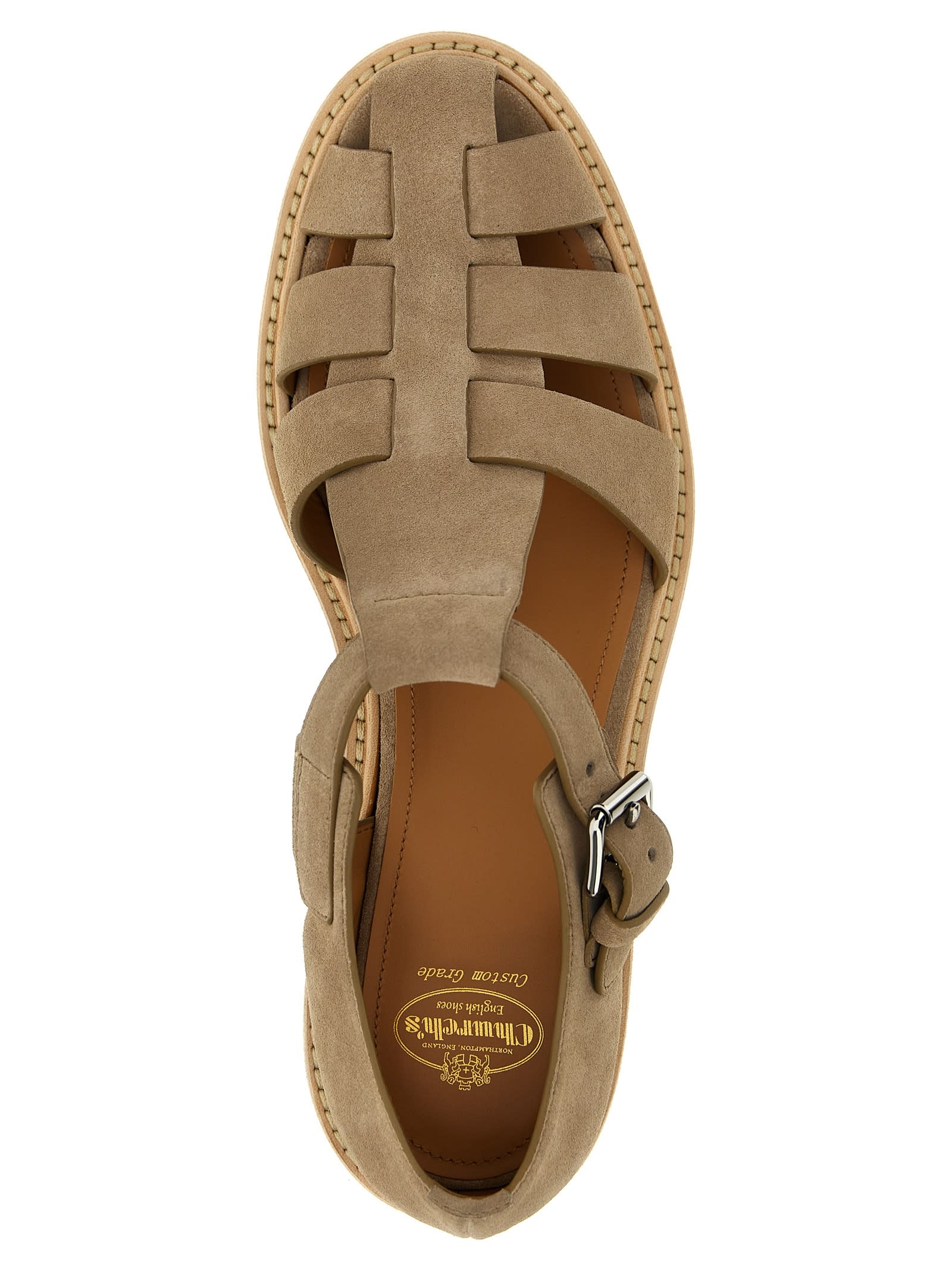 Shop Church's Hove Sandals In Beige