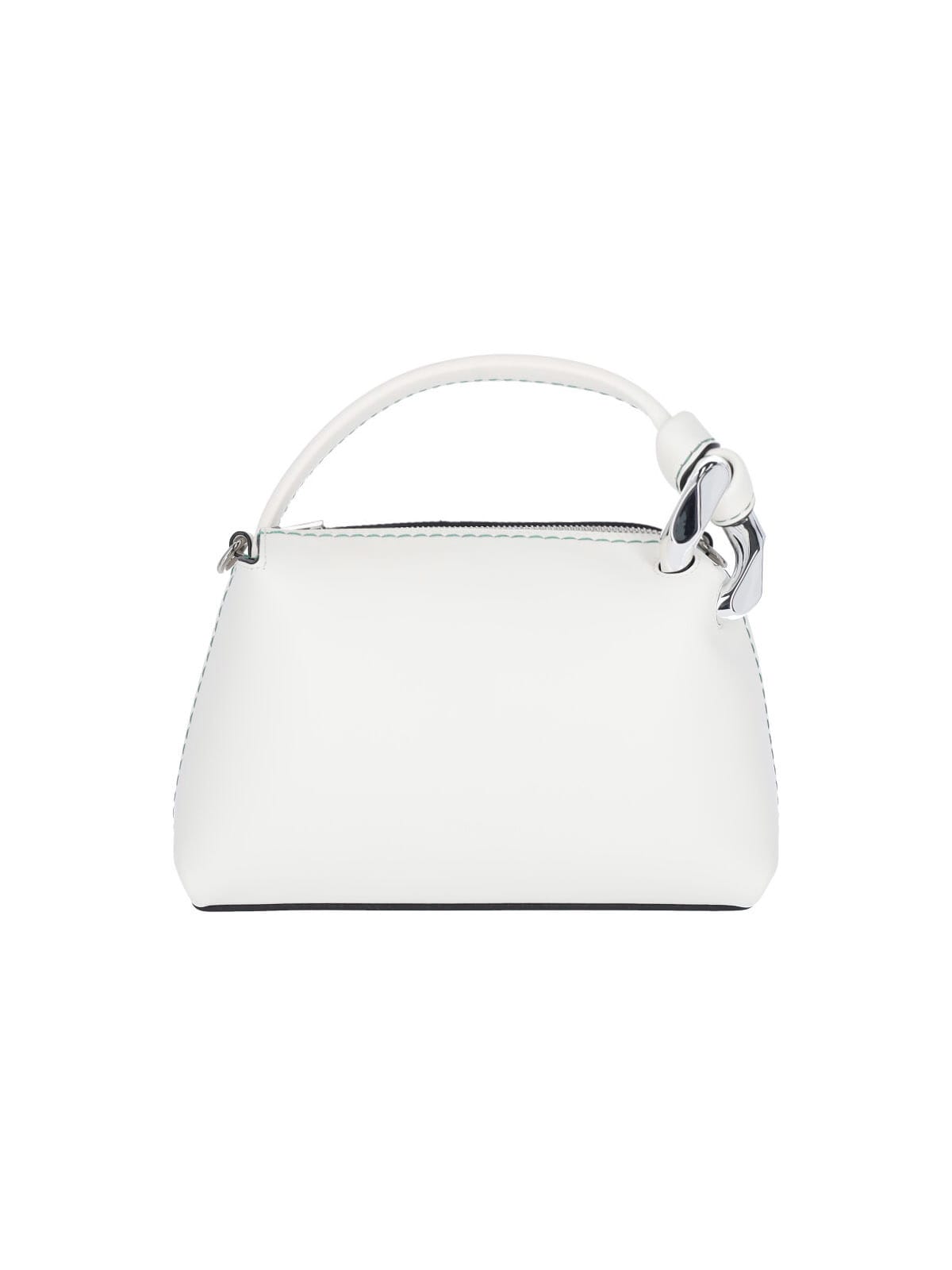 Jw Anderson Small Corner Shoulder Bag In White