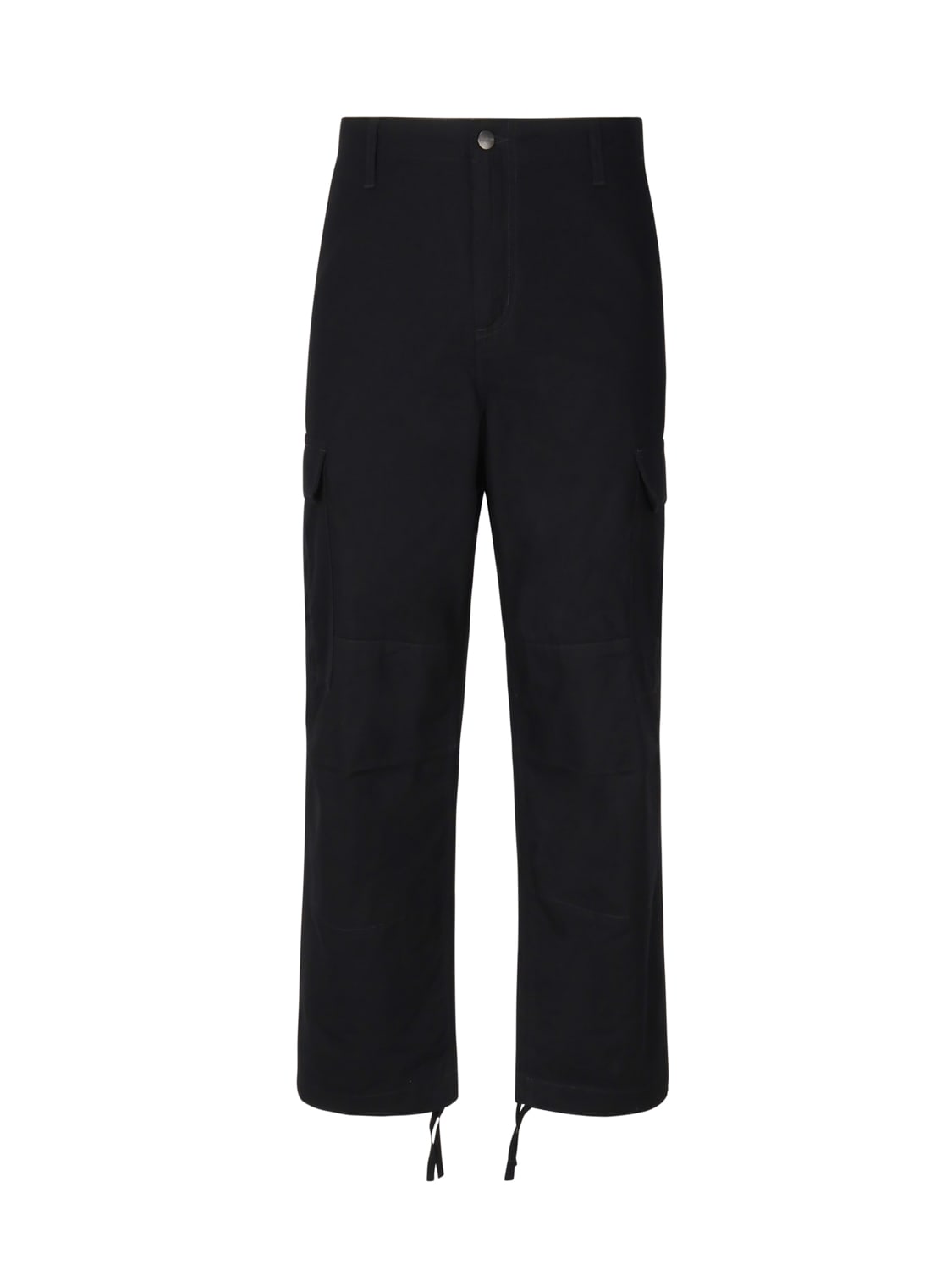 Carhartt Black Cotton Cargo Pants In 8902 Black