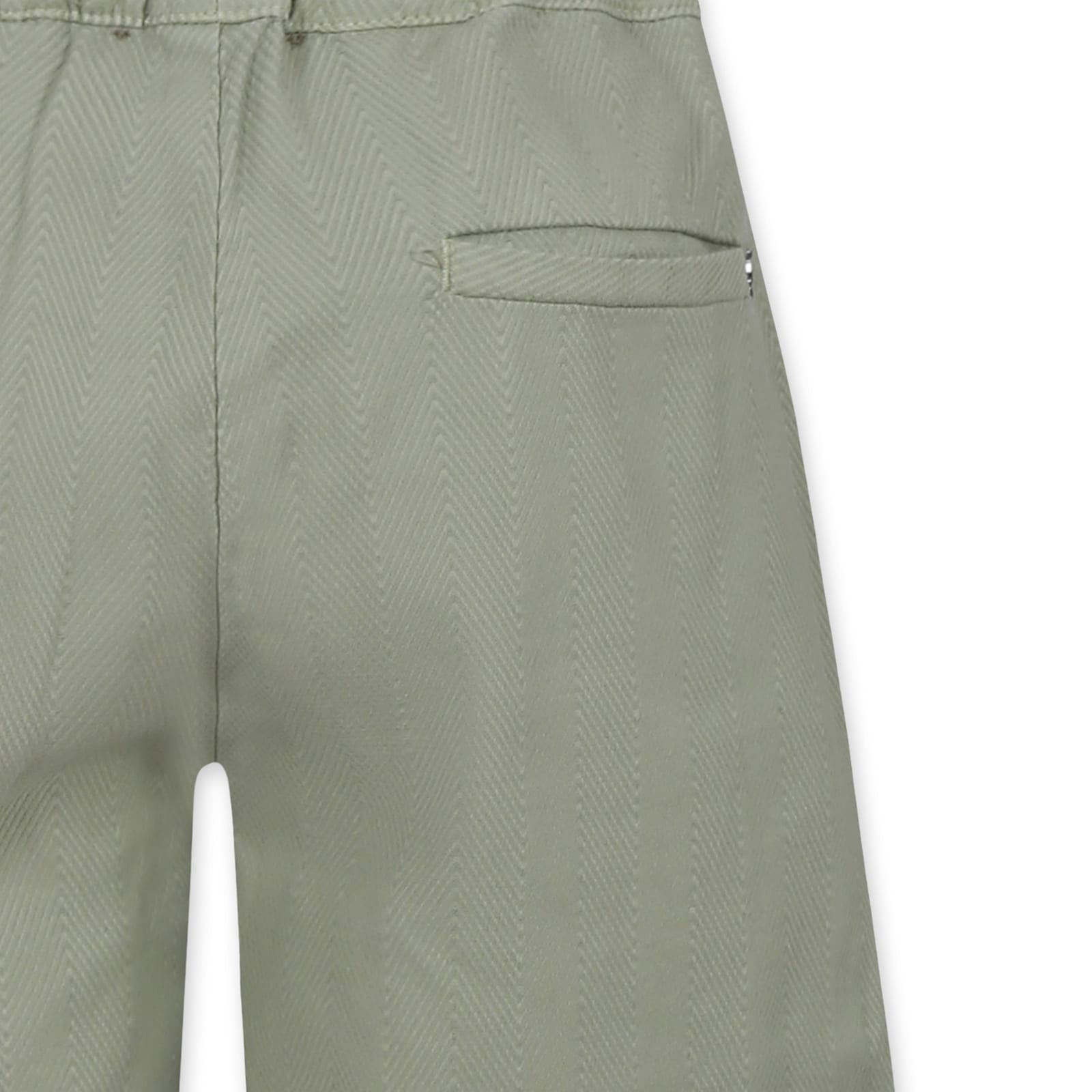 Dondup Elastic Waist Shorts In Beige