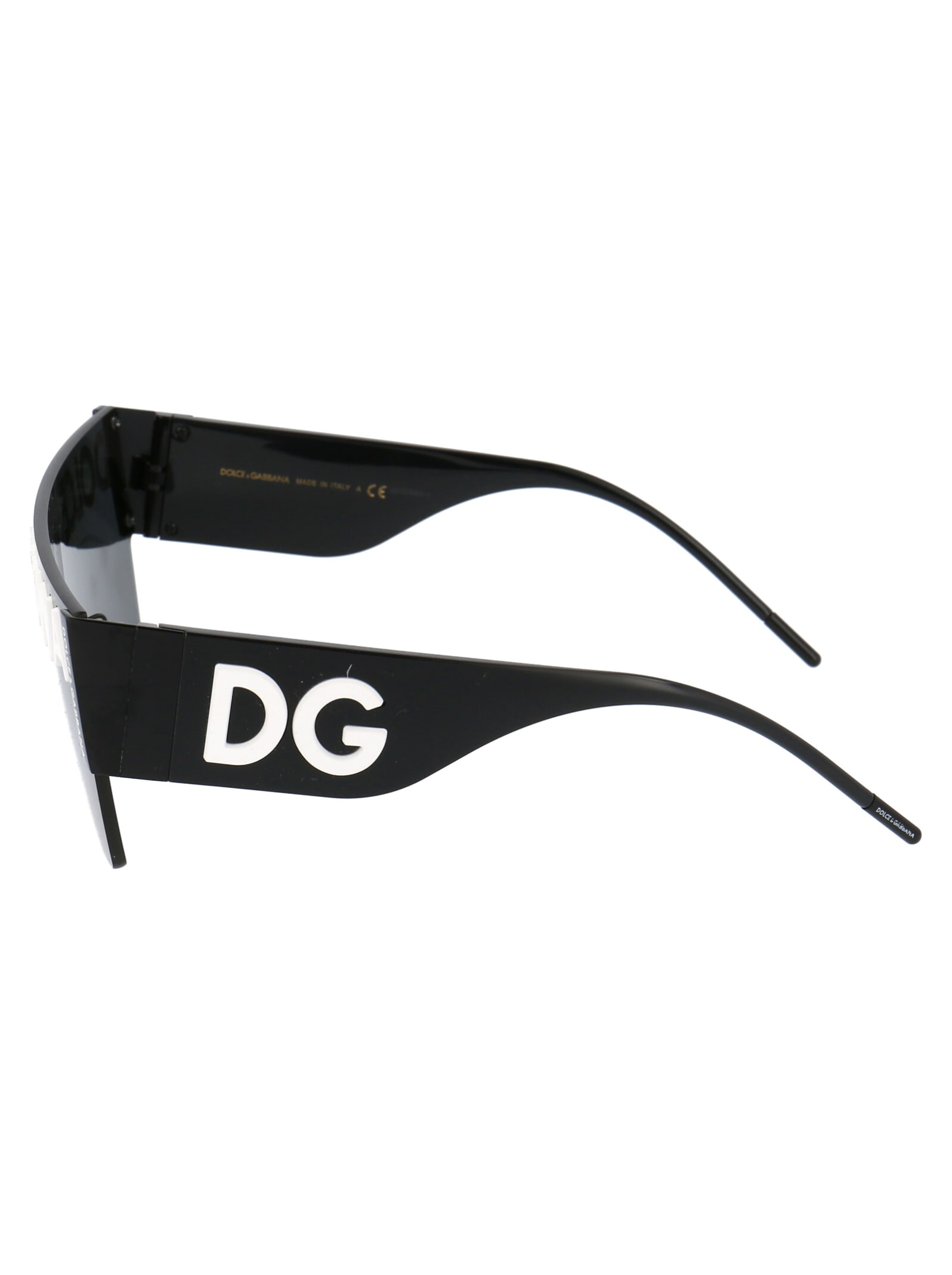 Shop Dolce &amp; Gabbana Eyewear 0dg2233 Sunglasses In 01/87 Black