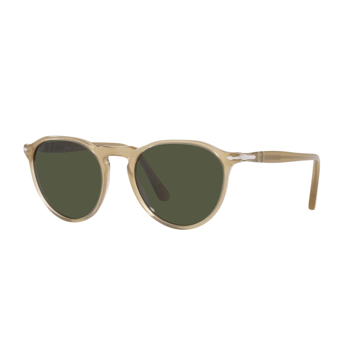 Shop Persol Po3286s 116931 Yellow Sunglasses In Beige