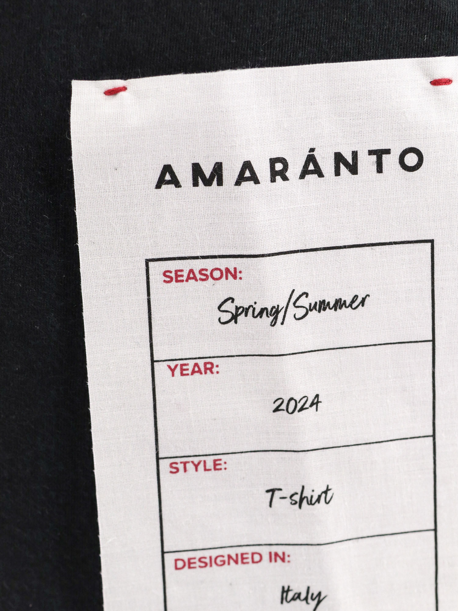 Shop Amaranto Top In Black