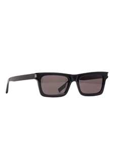 Shop Saint Laurent Sl 461 Betty Sunglasses In Black Black Black