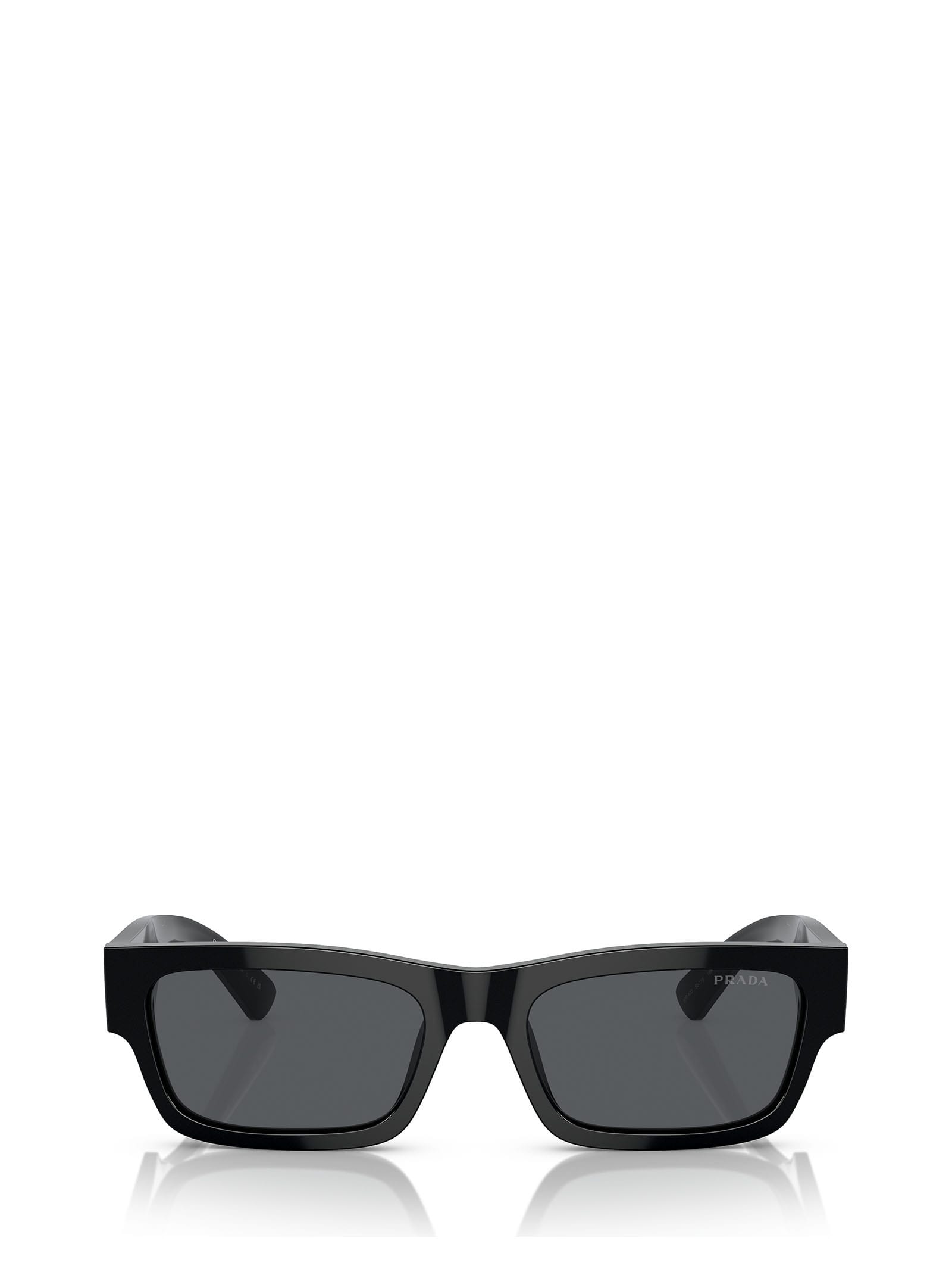 Prada Eyewear Pr A03s Black Sunglasses