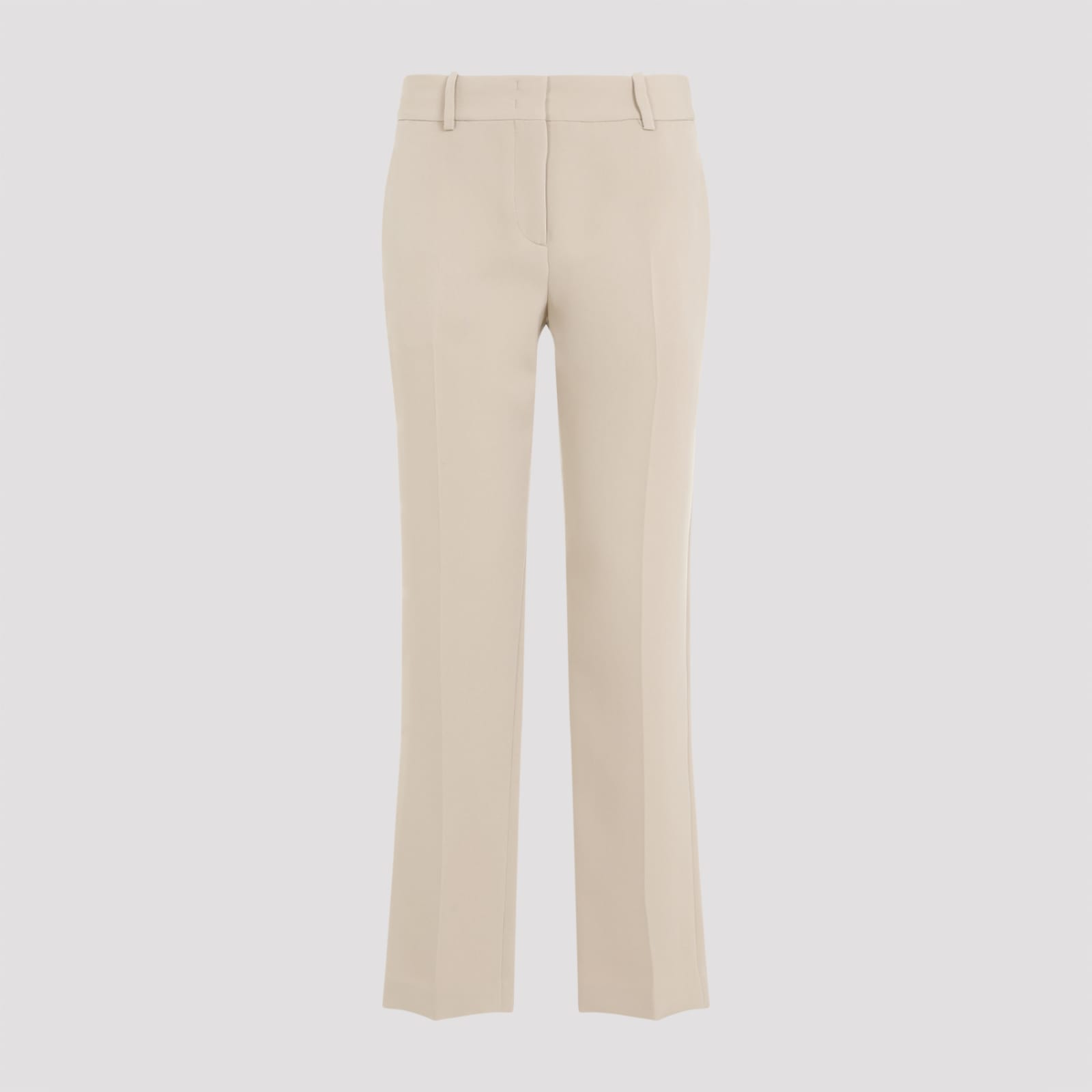 Shop Ermanno Scervino Pants In Oyster