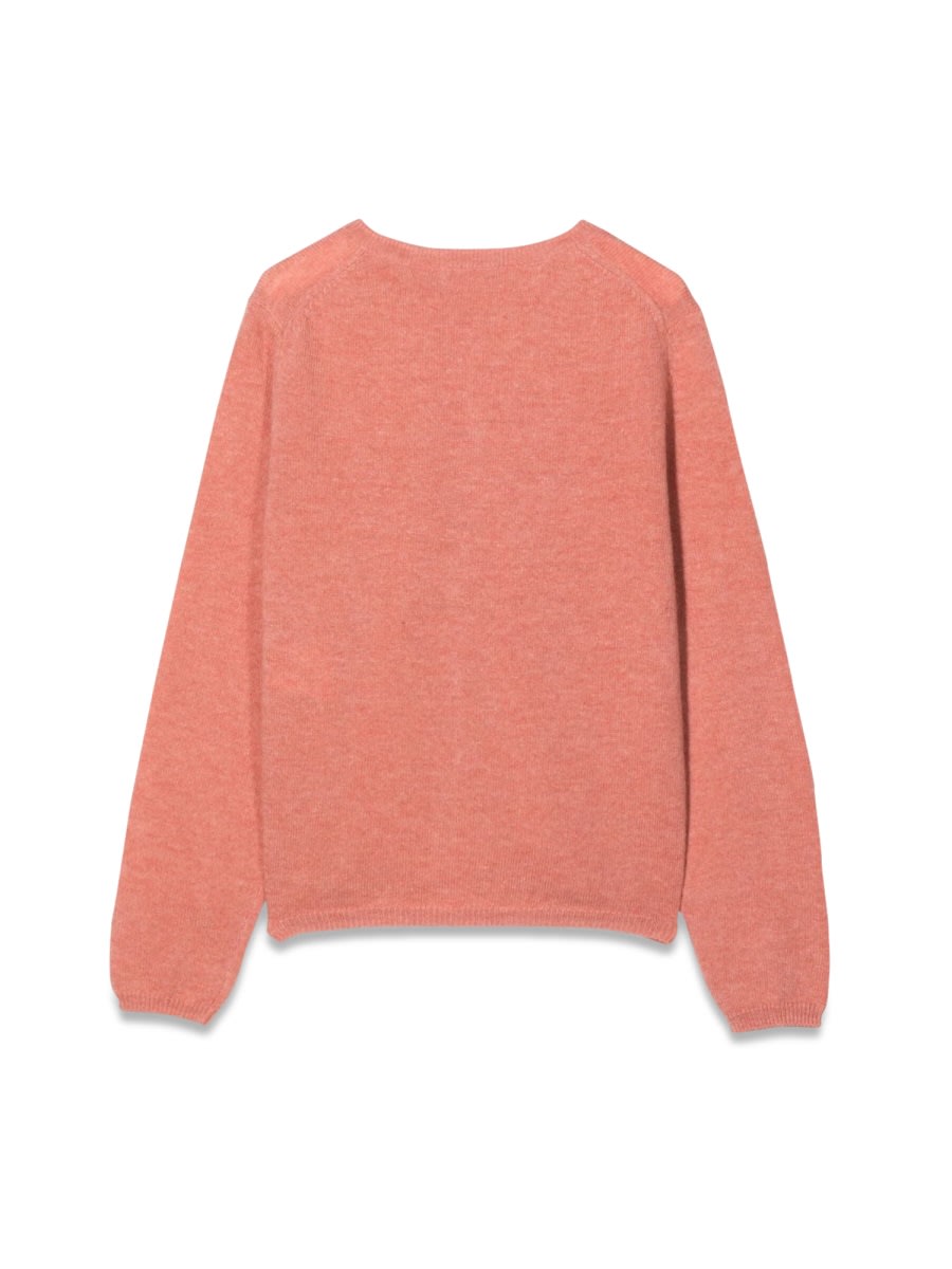 Il Gufo Buttoned Cardigan In Pink