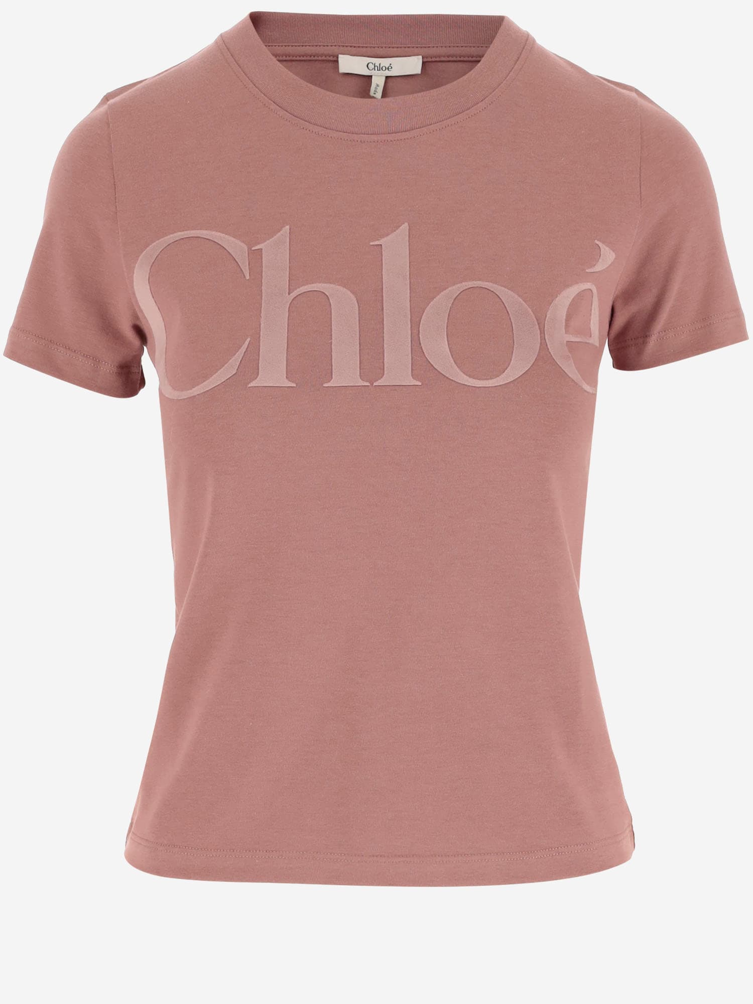 Chloé Cotton Jersey T-shirt With Logo