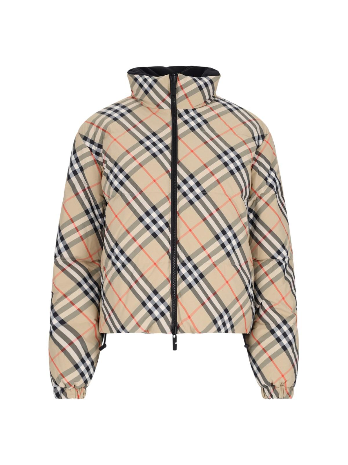 BURBERRY REVERSIBLE SHORT DOWN JACKET 