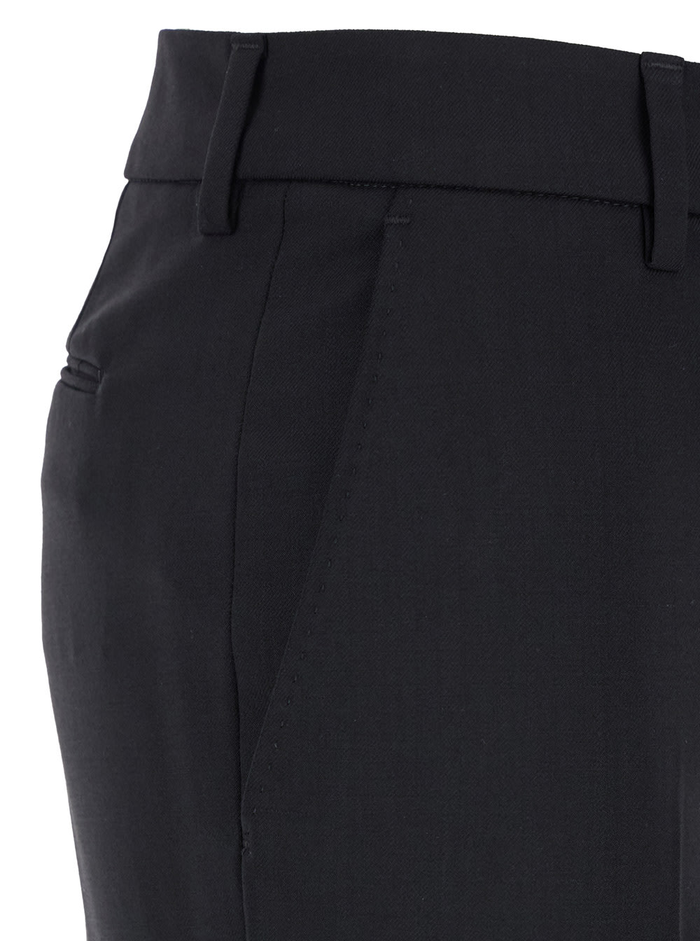 Shop Pt Torino New York Bi Stretch Wool Batavia In Black