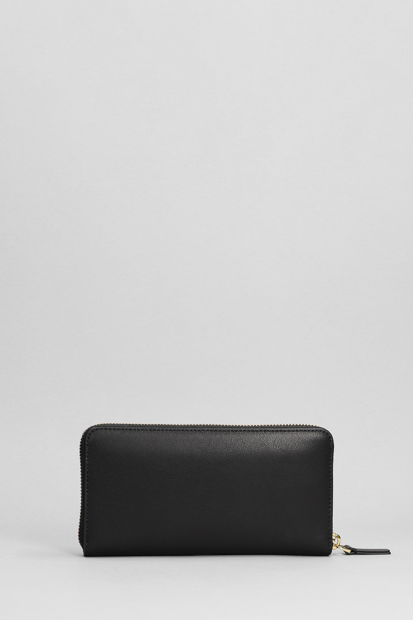 Shop Marc Jacobs The Continental Wallet In Black Leather