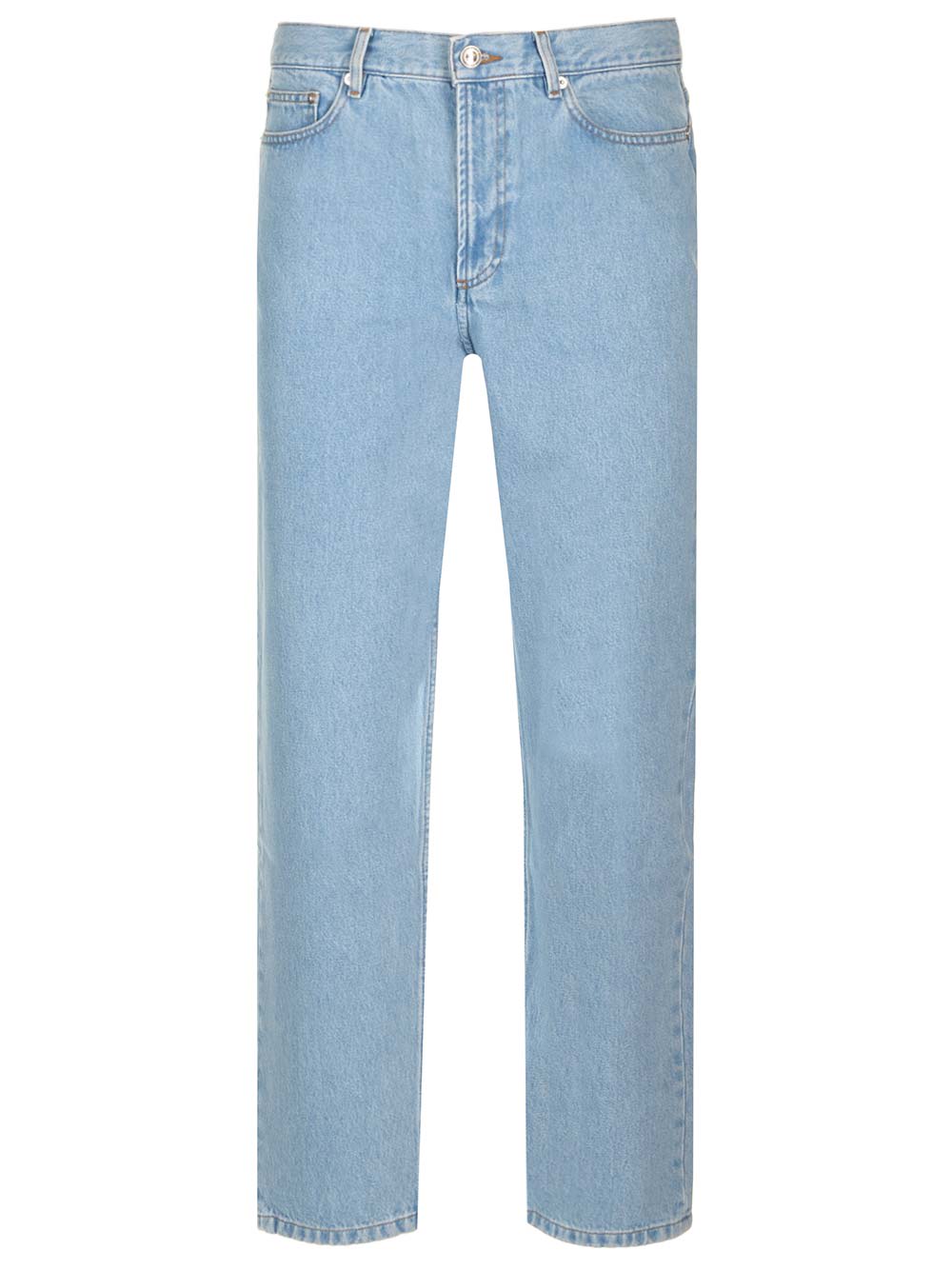 Shop Apc Jeans Martin In Blue