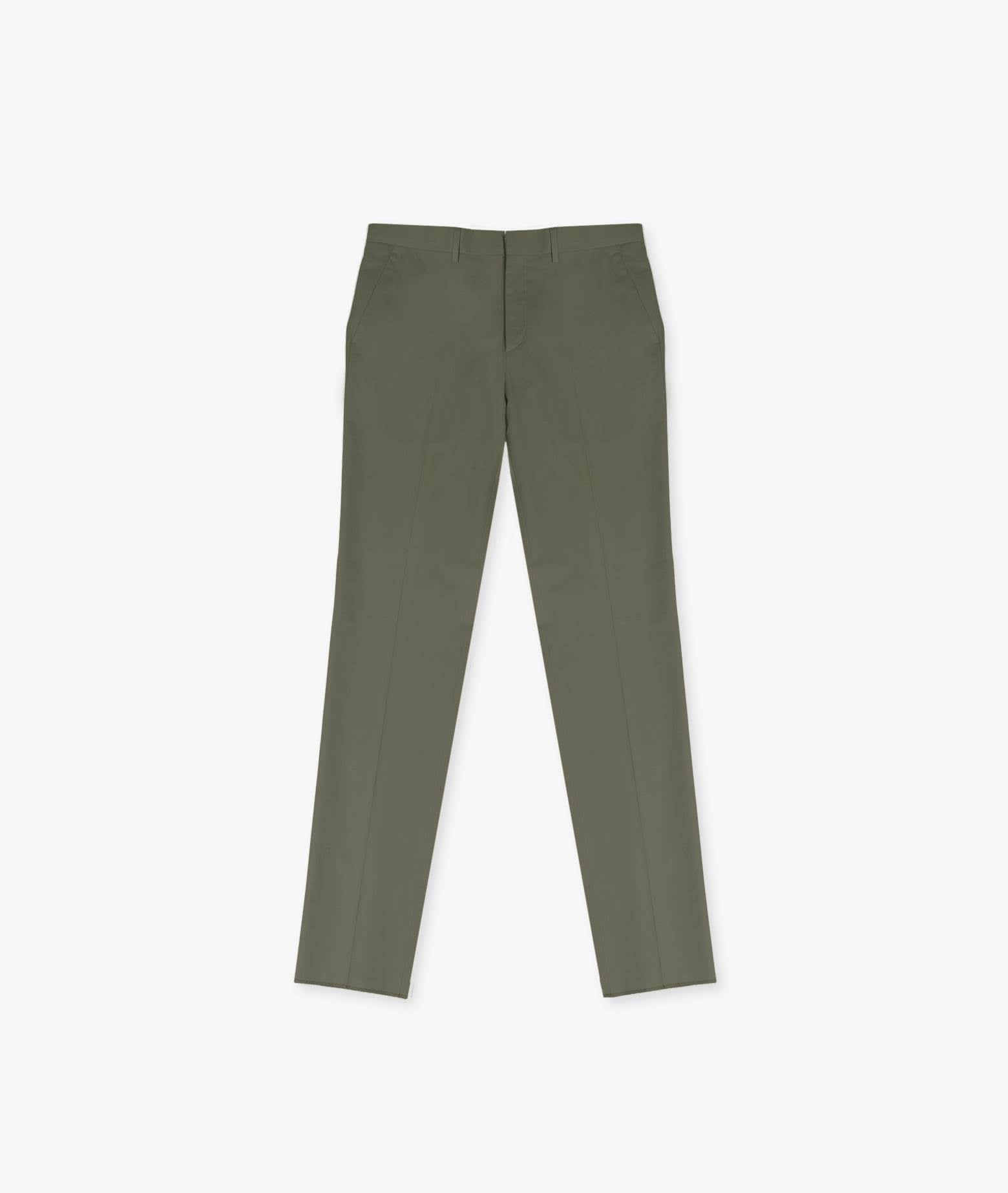 Larusmiani Chino Sport Trousers Pants In Olive