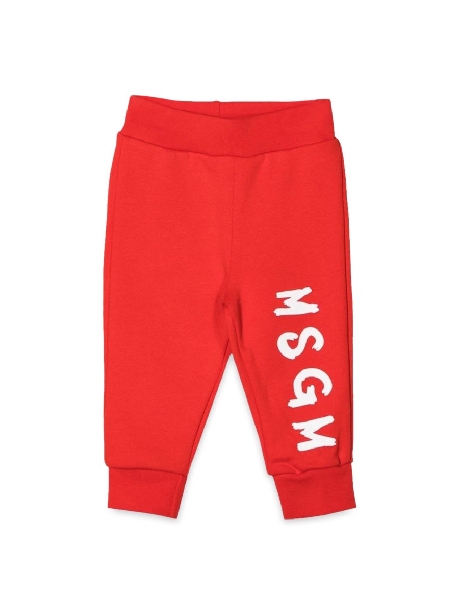 MSGM KIDS shops LOGO SWEATPANTS IN BLACK 2-3 years