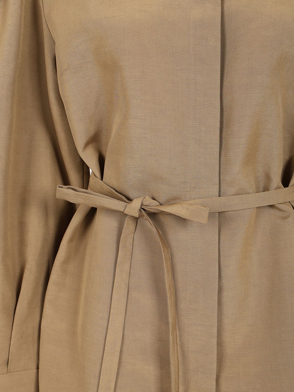Max Mara Affari Oversized Belted Shirt