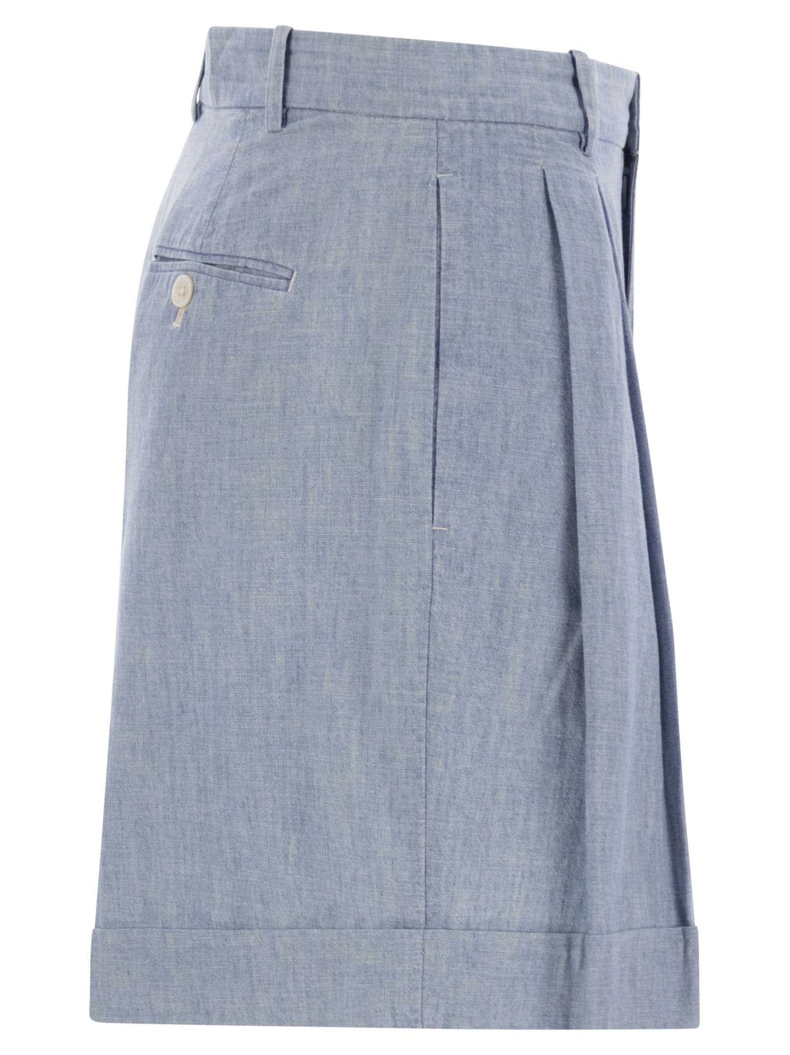 Polo Ralph Lauren Cotton Shorts With Pleats