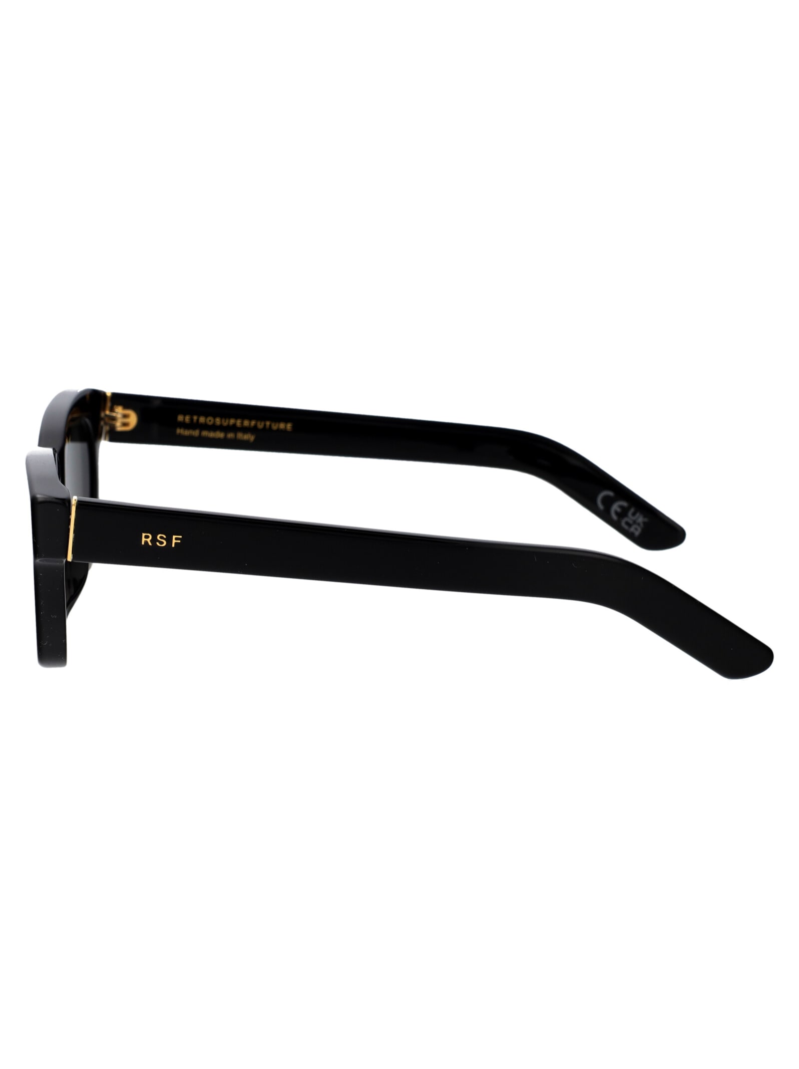 Shop Retrosuperfuture Ambos Sunglasses In Black