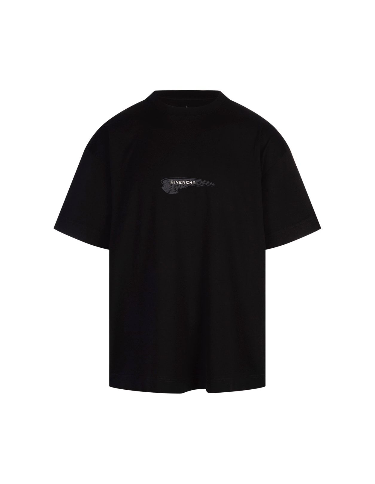 Givenchy Wings T-shirt In Black Cotton