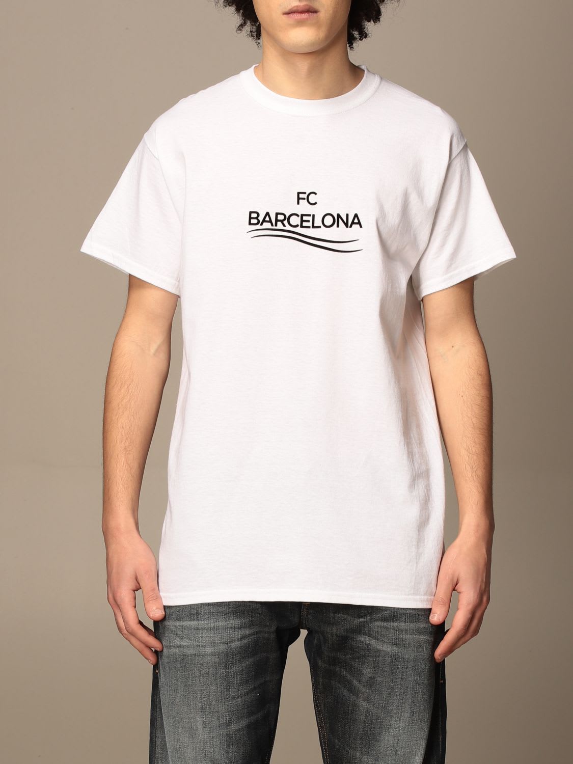 Backsideclub T-shirt Barcelona Backsideclub Cotton T-shirt